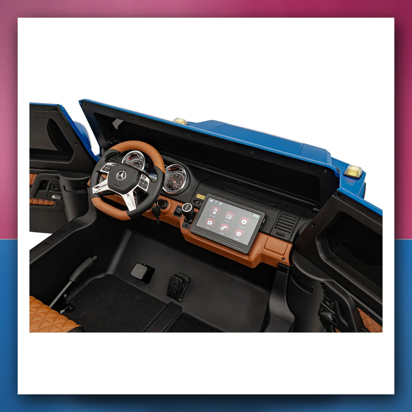 Auto na akumulator Mercedes Benz MAYBACH G650 STRONG plavi - slika 1