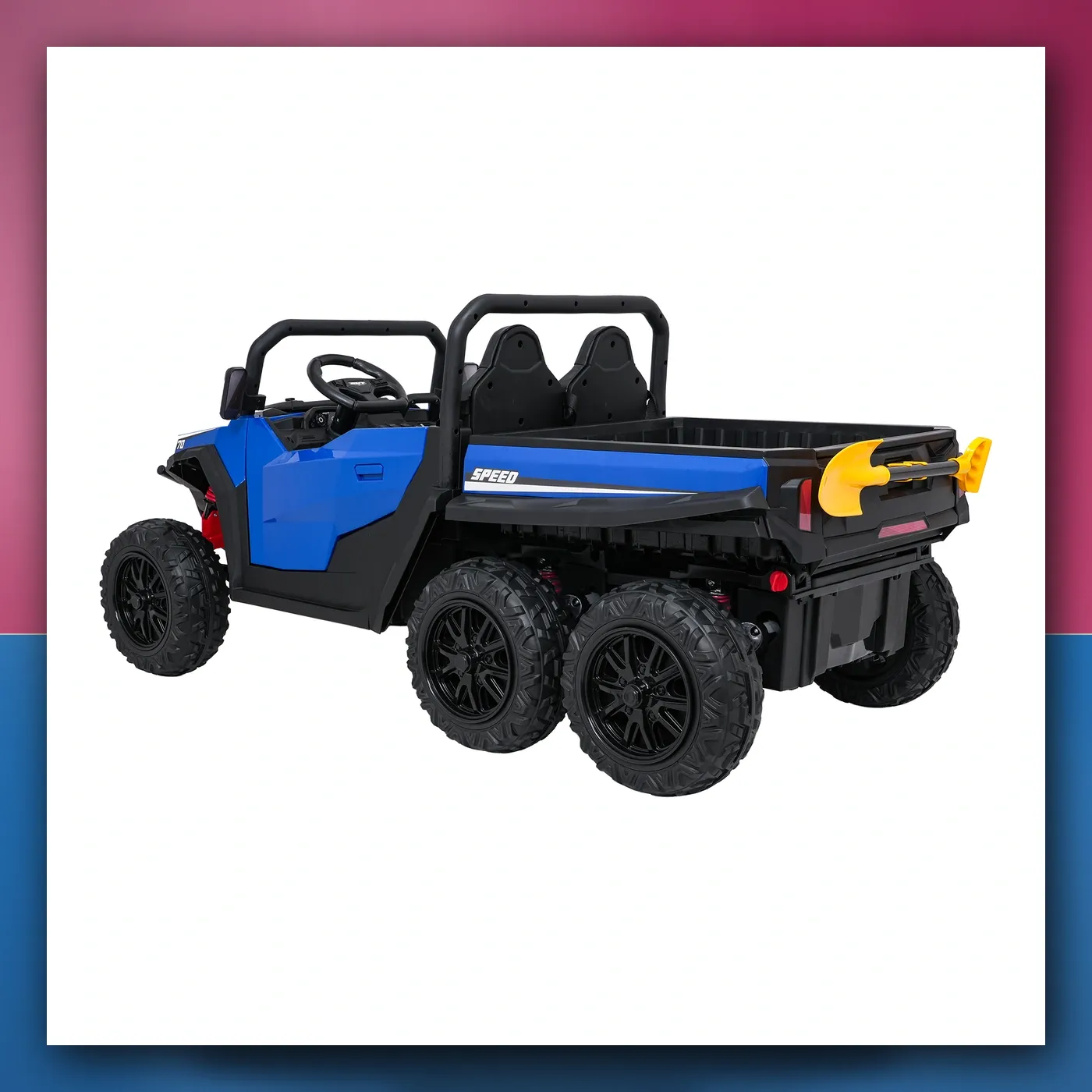 Auto na akumulator Farmer Kamion X - SNAGA plavi - slika 1