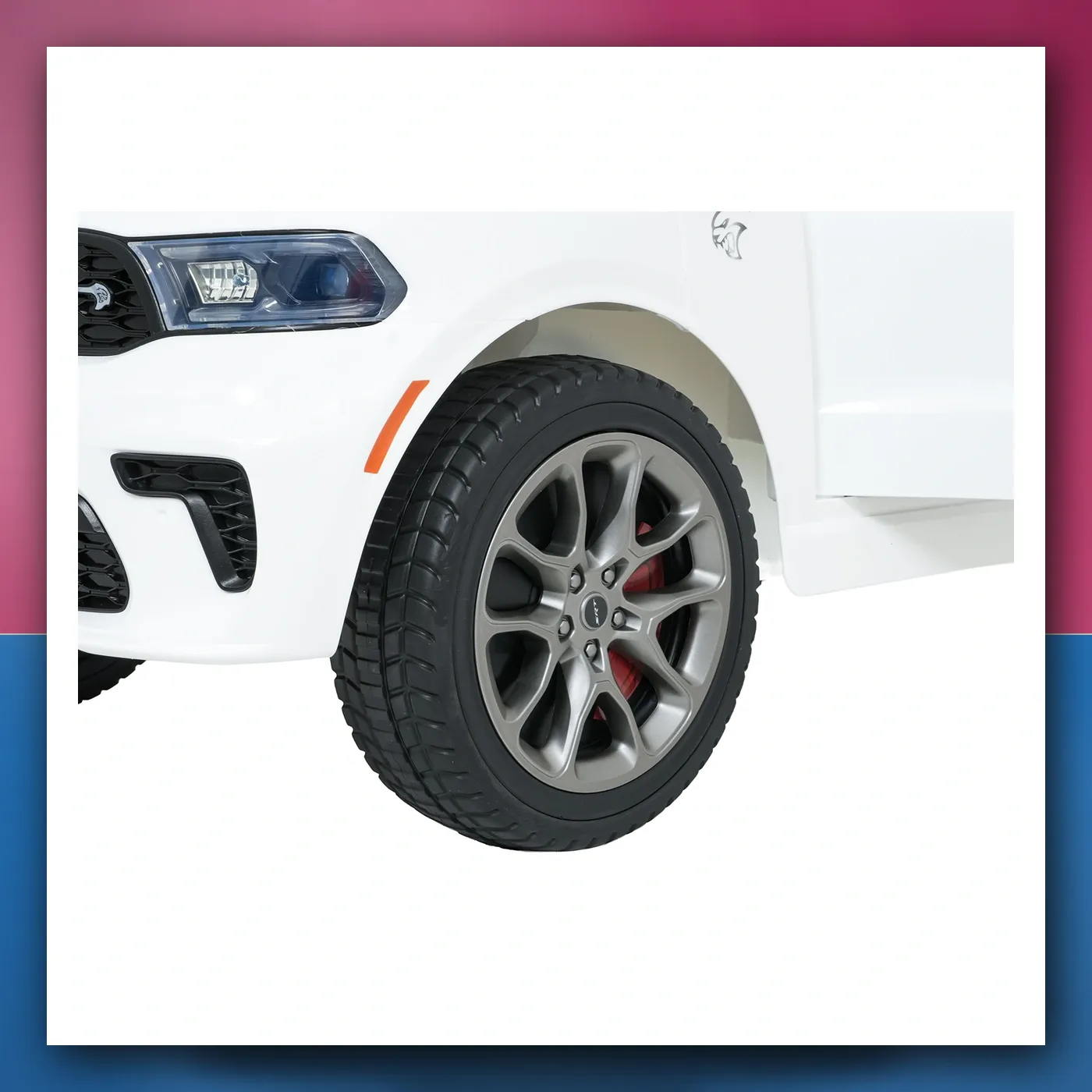 Auto na akumulator Dodge Durango bijeli - slika 1