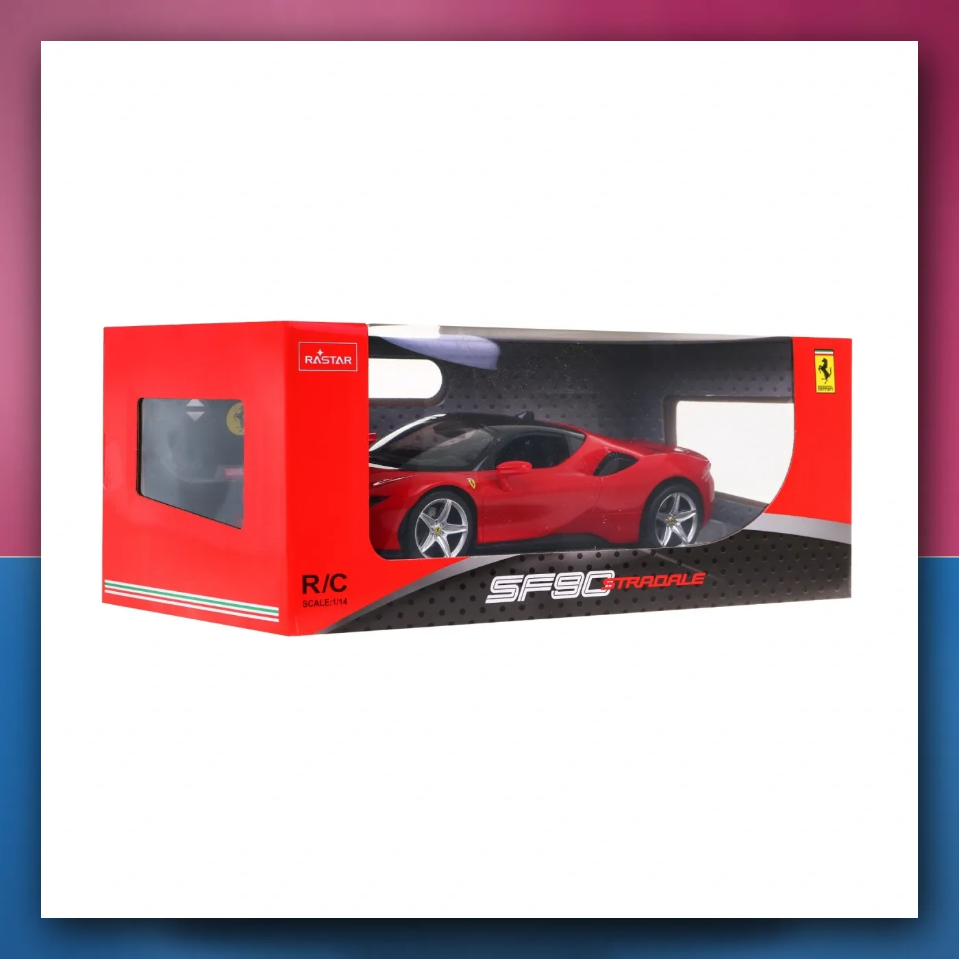 Ferrari SF90 Stradale RASTAR model 1:14 autić na daljinsko upravljanje + daljinski upravljač - slika 1