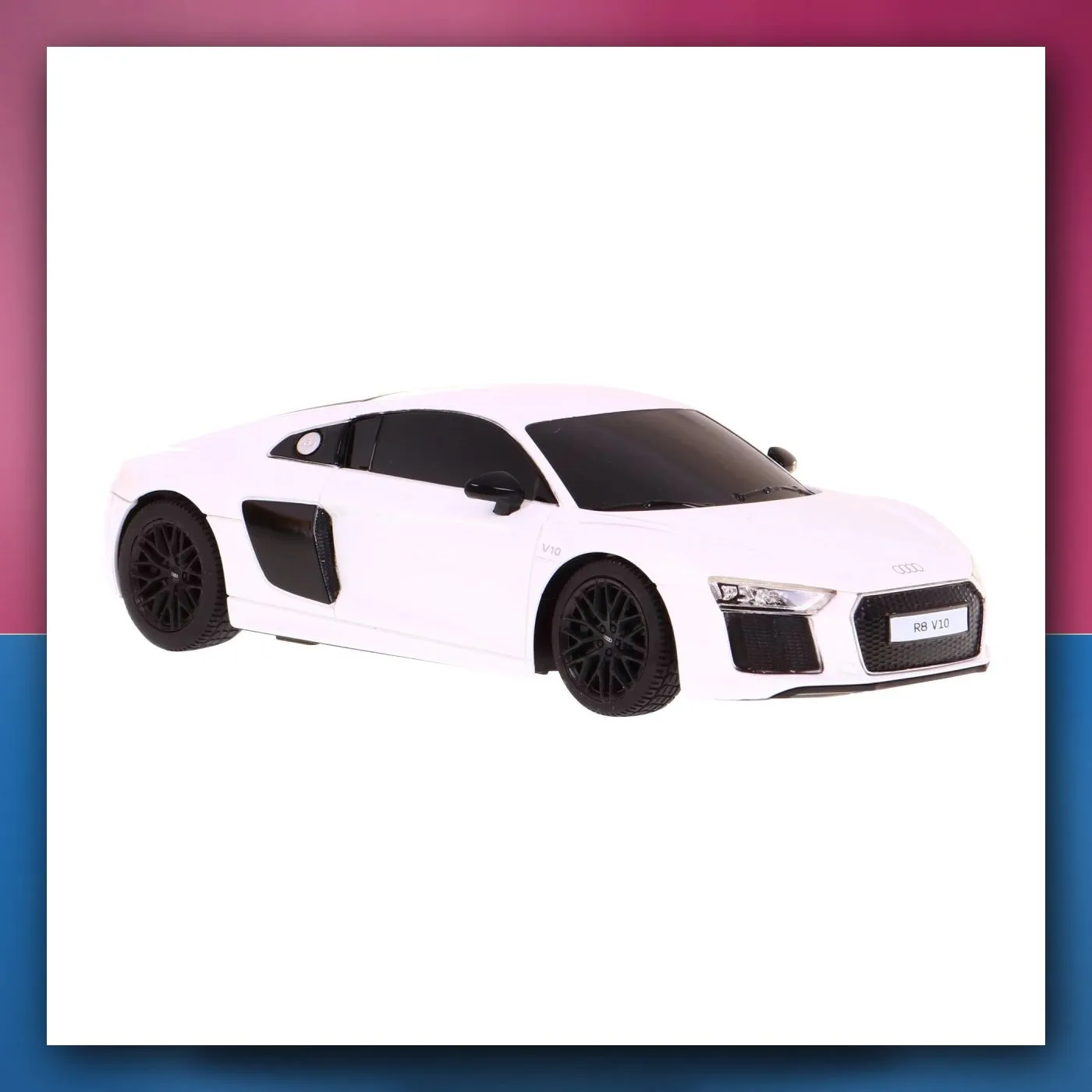 Audi R8 bijeli RASTAR model 1:24 autić na daljinsko upravljanje + daljinski upravljač 2,4 GHz