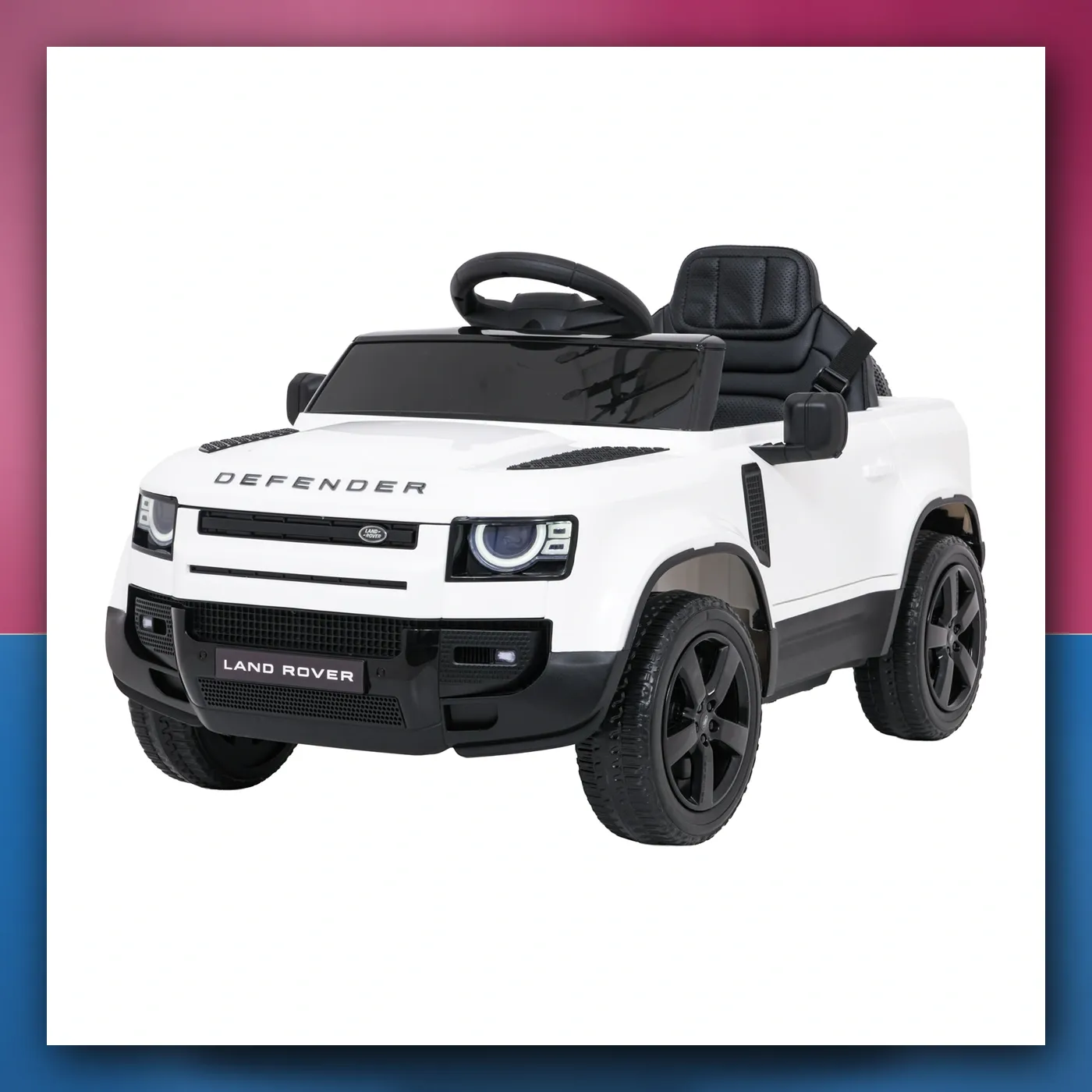 Auto na akumulator Land Rover Defender bijeli