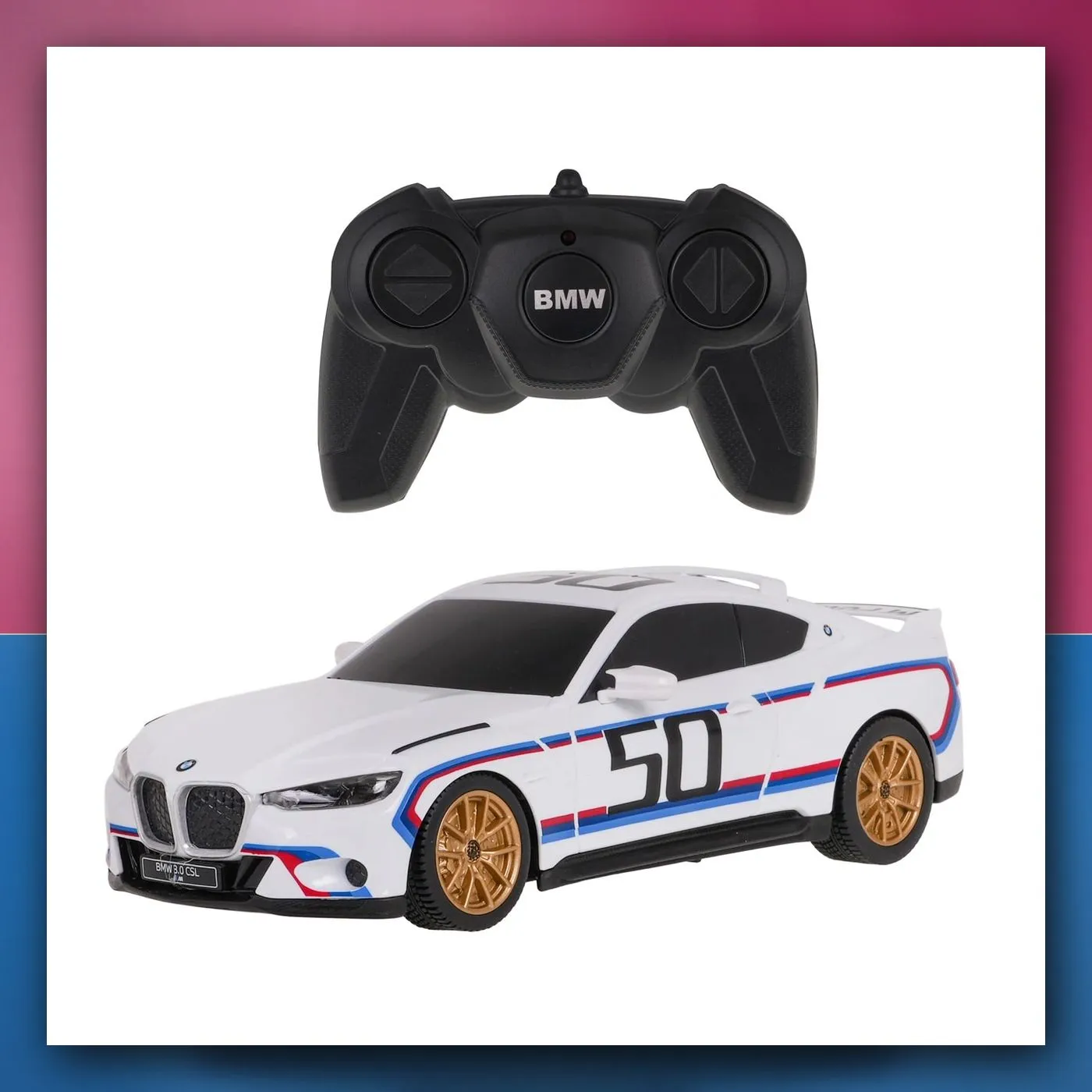 R/C BMW 3.0 CSL 1:24 RASTAR