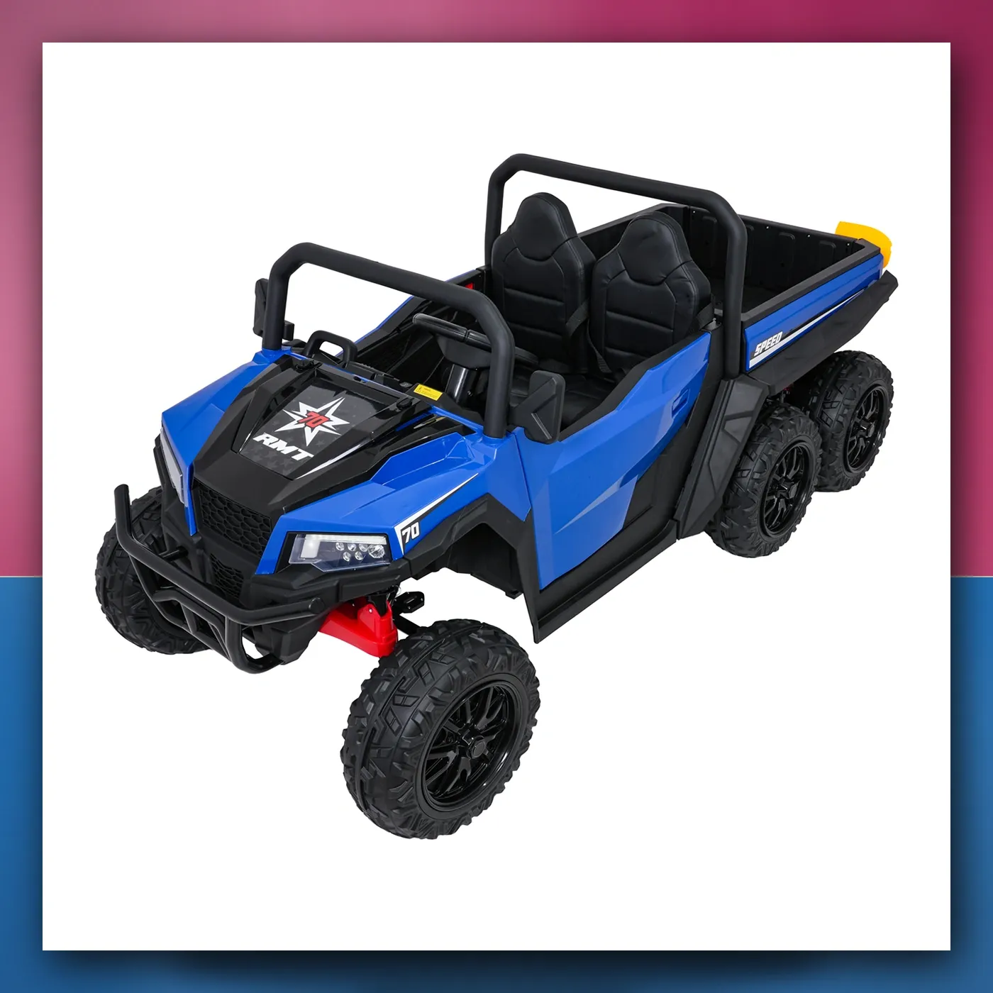 Auto na akumulator Farmer Kamion X - SNAGA plavi - slika 1