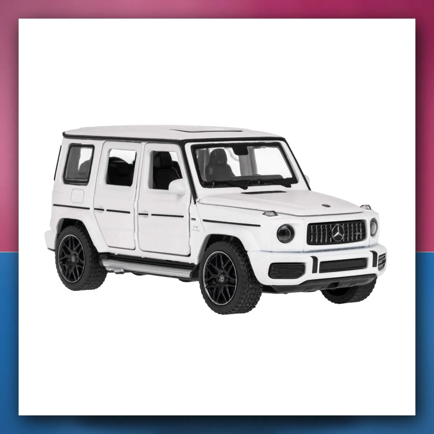 Mercedes-AMG G 63 bijeli RASTAR 1:32 metalni model