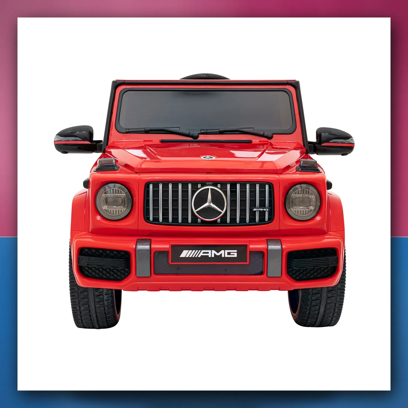 Mercedes AMG G63 za djecu crveni + Daljinski upravljač - slika 1