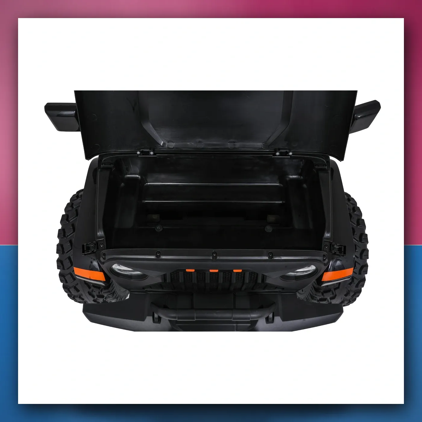 Auto na akumulator Ekstremno Sport 4x4 Varijabla Veličina crni - slika 1