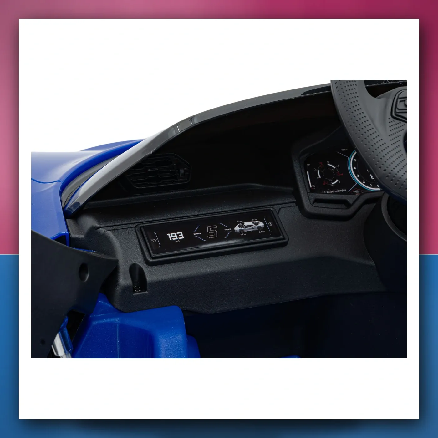 Auto na akumulator Lamborghini Revuelto plavi - slika 1