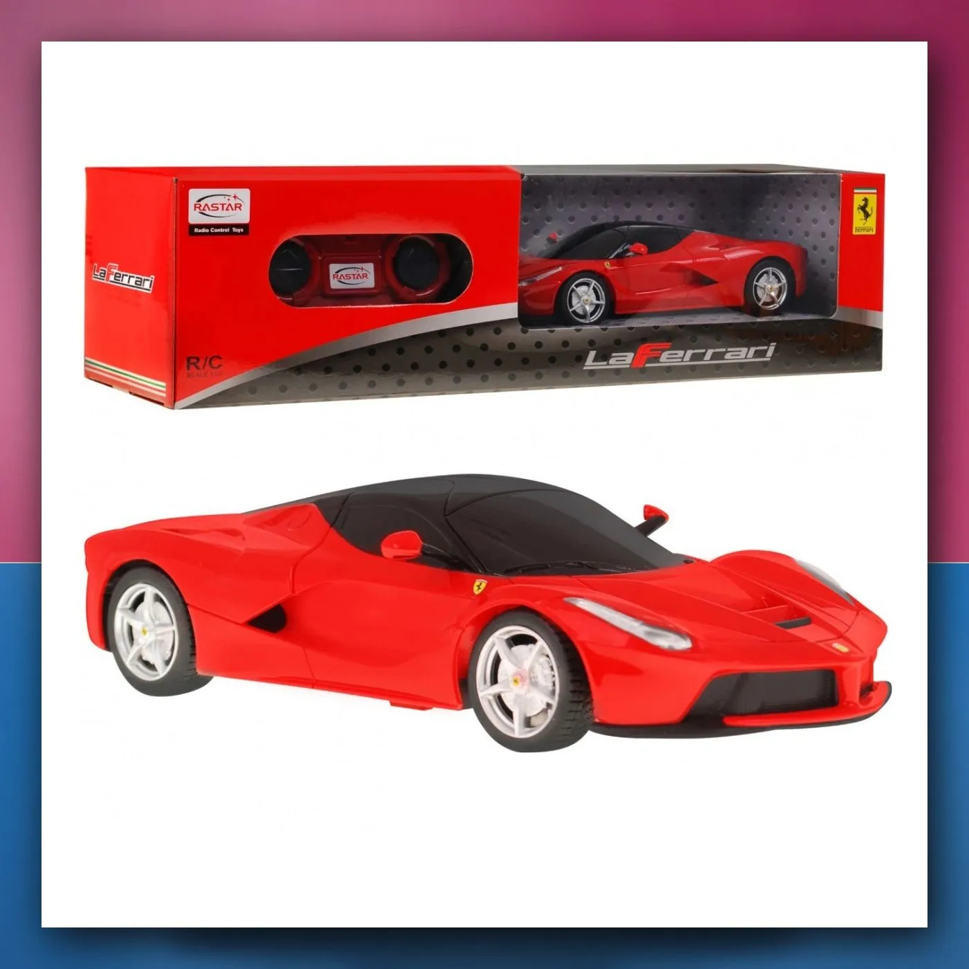 Ferrari LaFerrari RASTAR model 1:24 autić na daljinsko upravljanje + daljinski upravljač 2,4 GHz