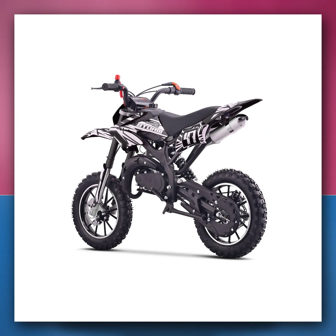 Motor na akumulator Motorni 49CC STORM crni - slika 1