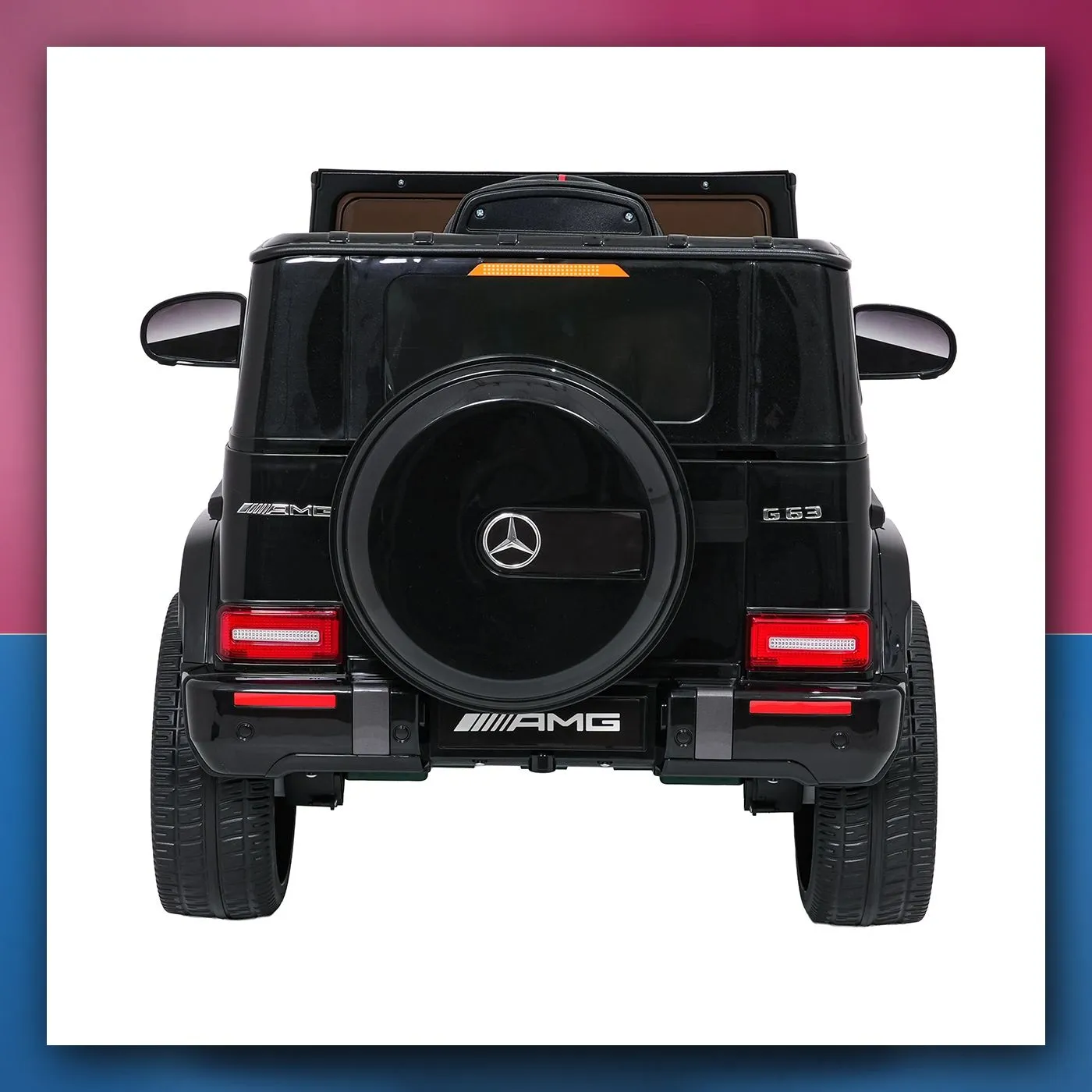 Auto na akumulator Mercedes G63 AMG LIFT crni - slika 1