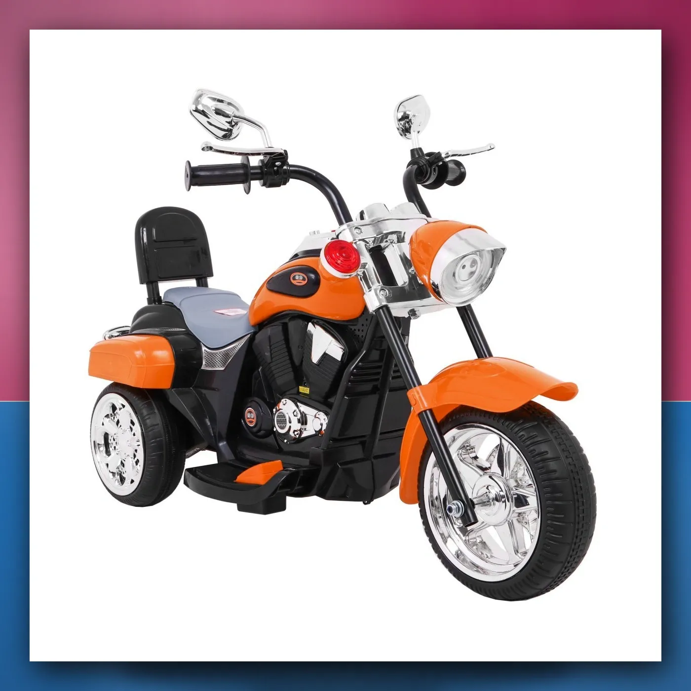 Motorić Sjekira NightBike narančasti - slika 1