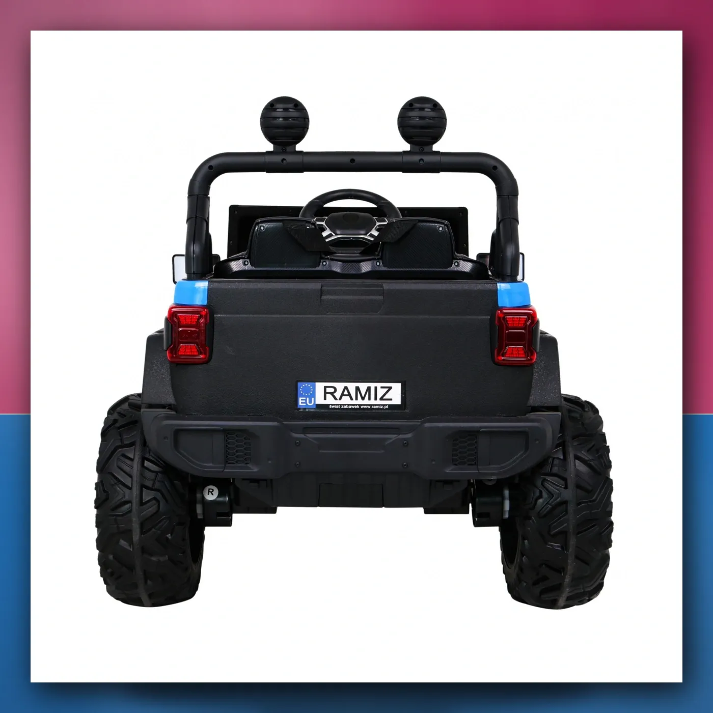 Auto na akumulator Master Of Terain plavi - slika 1