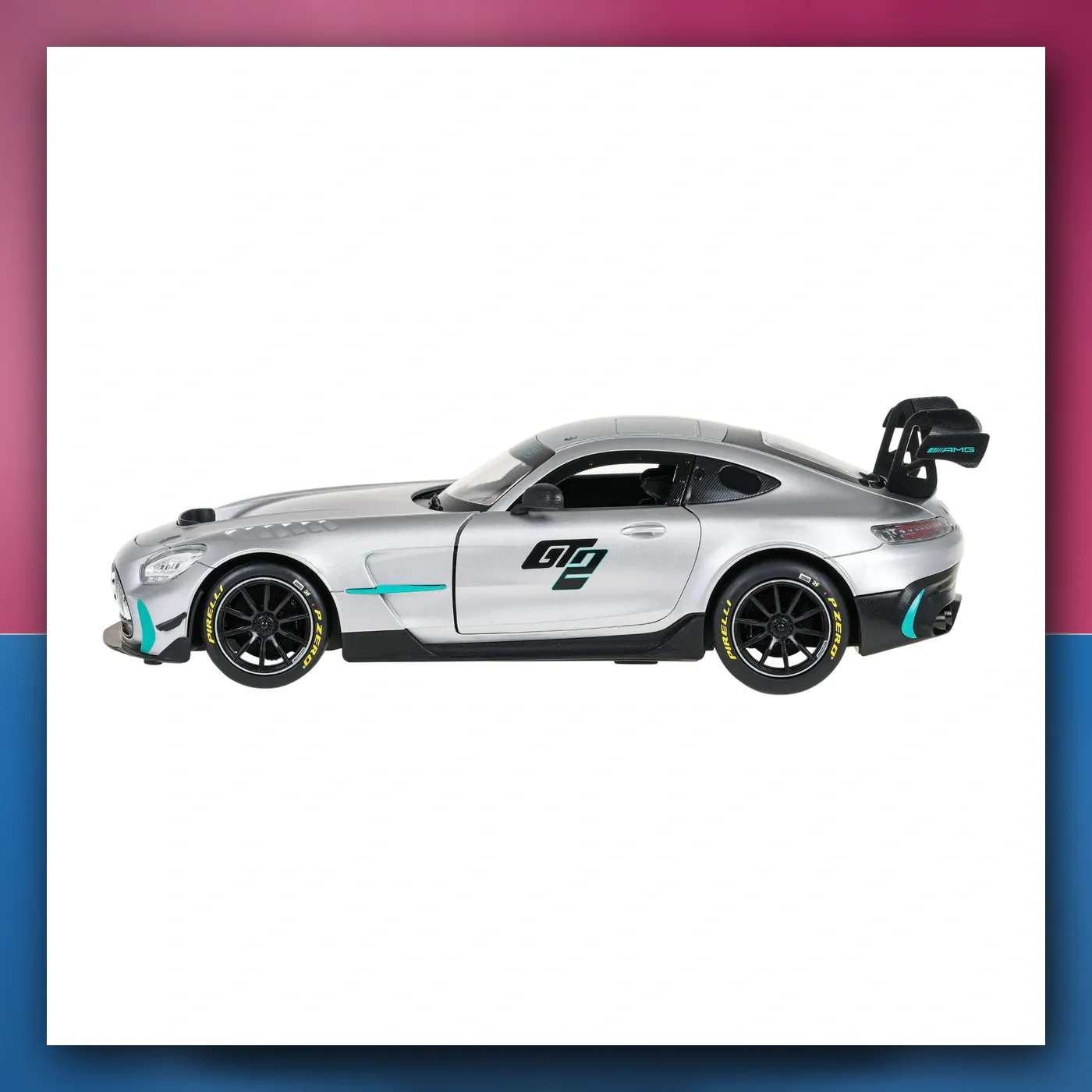 RC autić 1: 14 Mercedes - AMG GT2 Siv RASTAR - slika 1