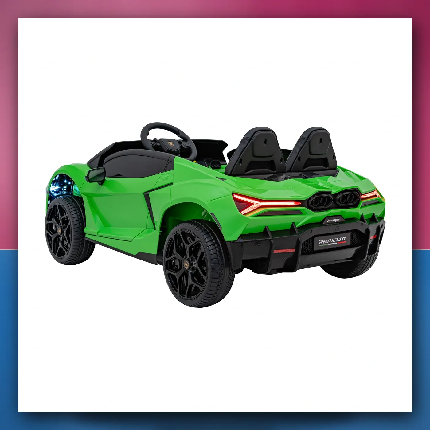 Auto na akumulator Lamborghini Revuelto XL zeleni - slika 1