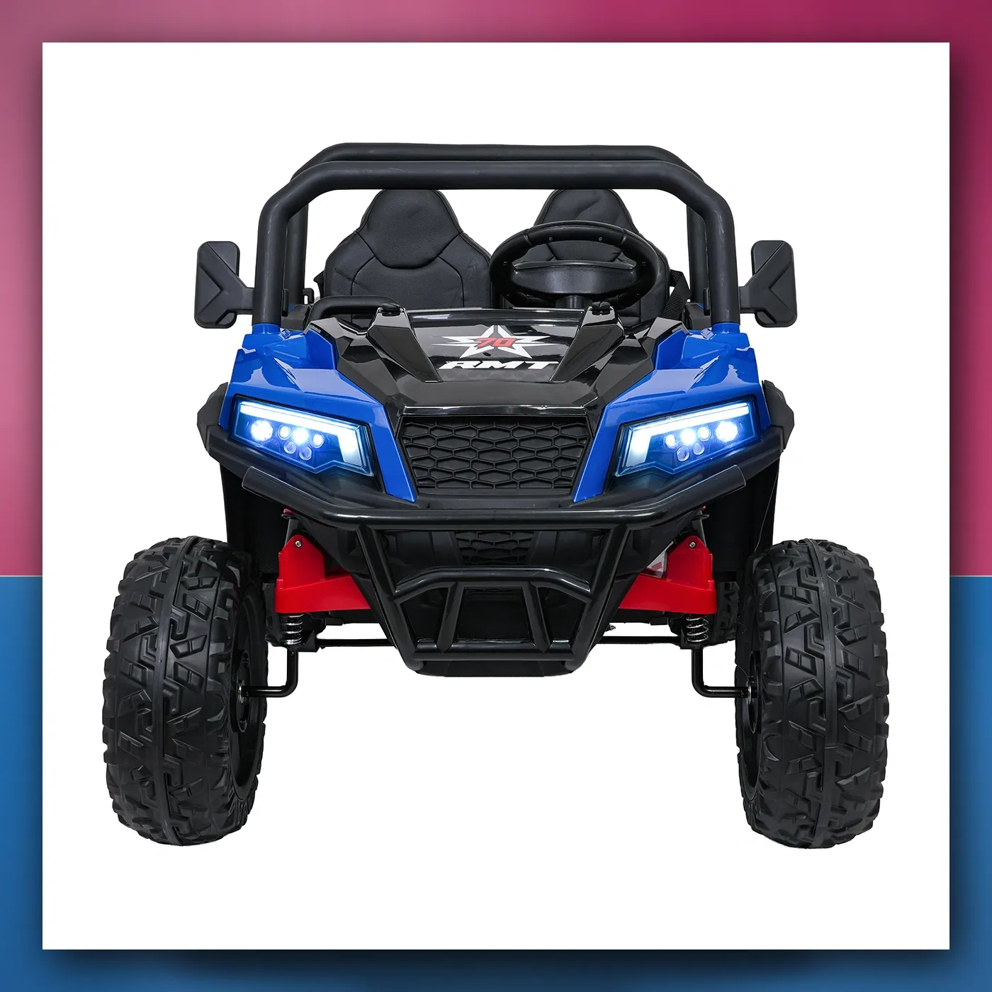 Auto na akumulator Farmer Kamion X - SNAGA plavi - slika 1