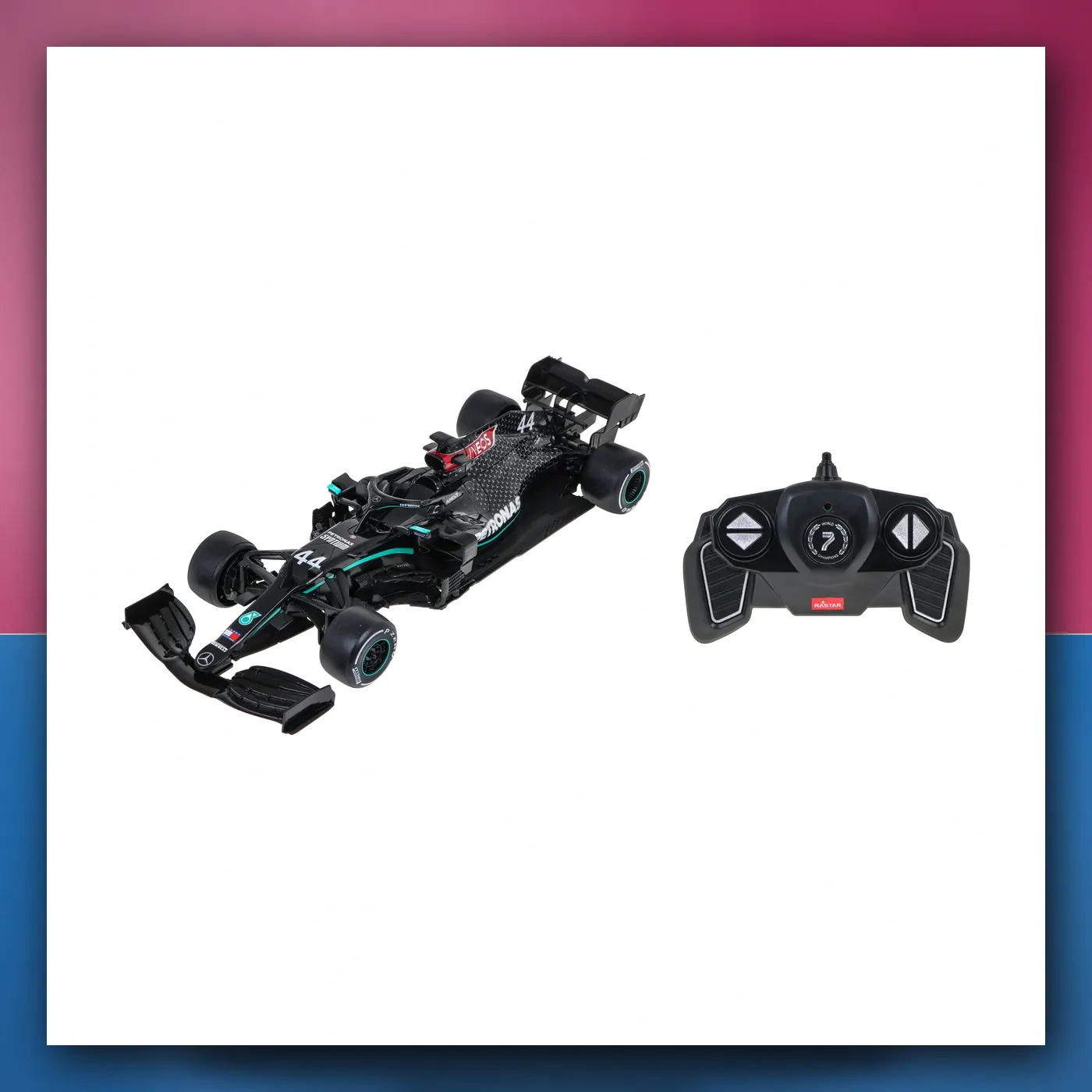 Mercedes-AMG F1 W11 EQ Performance RASTAR model 1:18 bolid na daljinsko upravljanje + daljinski upravljač - slika 1
