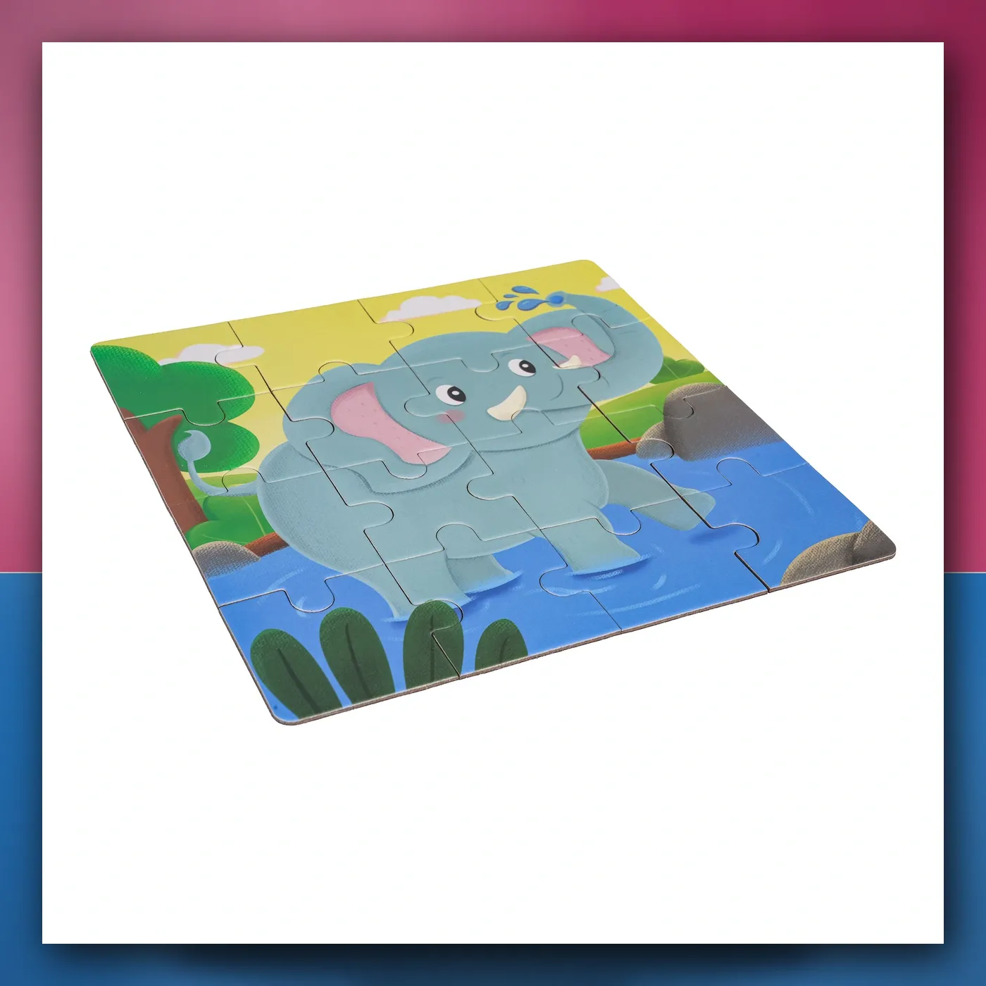 Magnetične Puzzle Životinje + Knjižica - slika 1