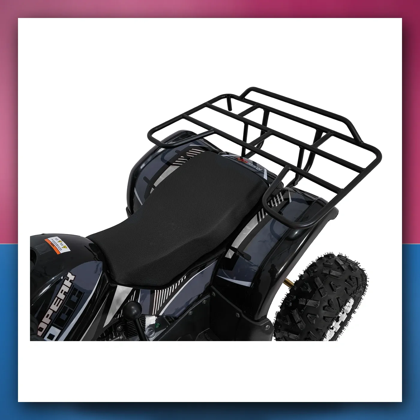 Četverocikl na akumulator Motorni WILDPEAK 110cc crni - slika 1