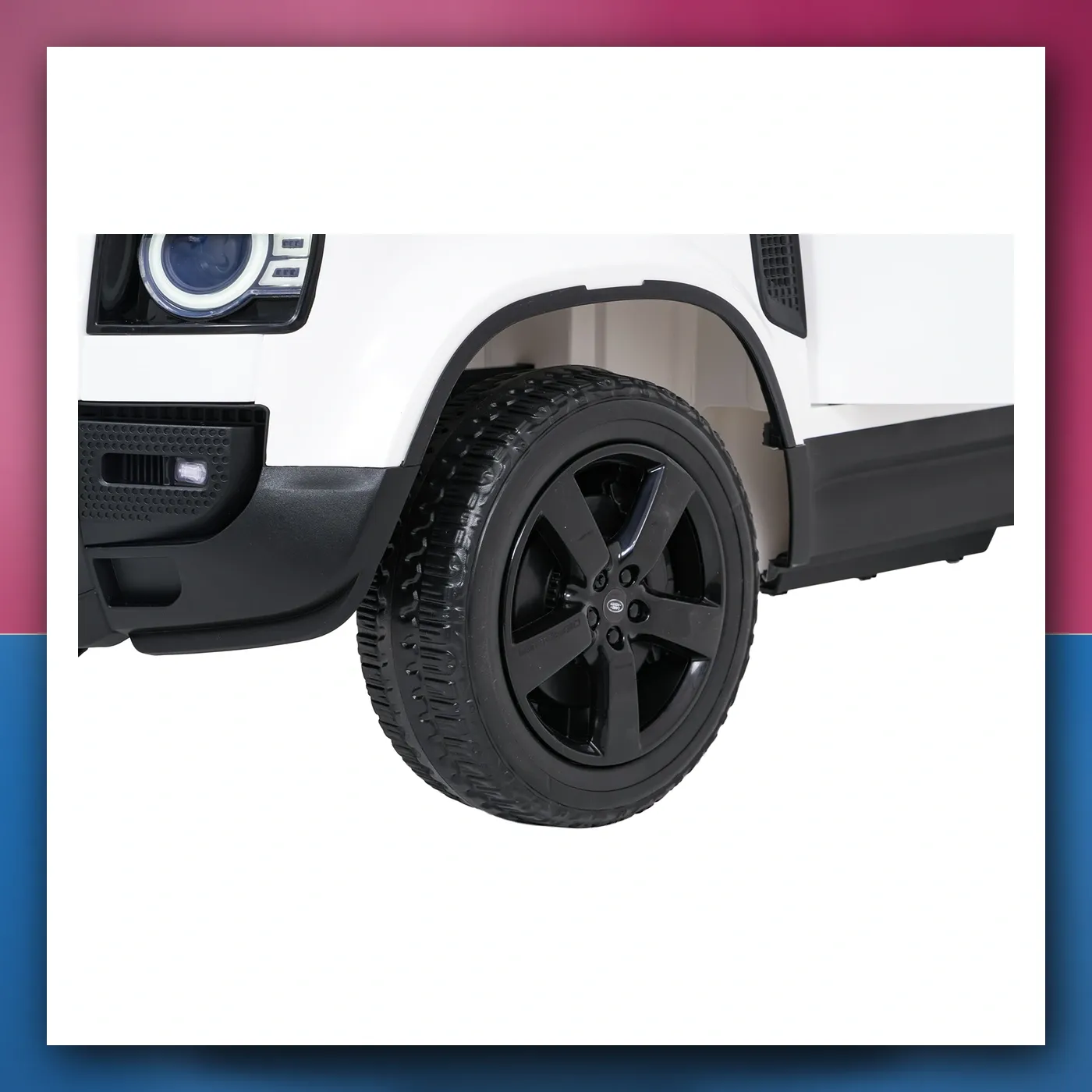 Auto na akumulator Land Rover Defender bijeli