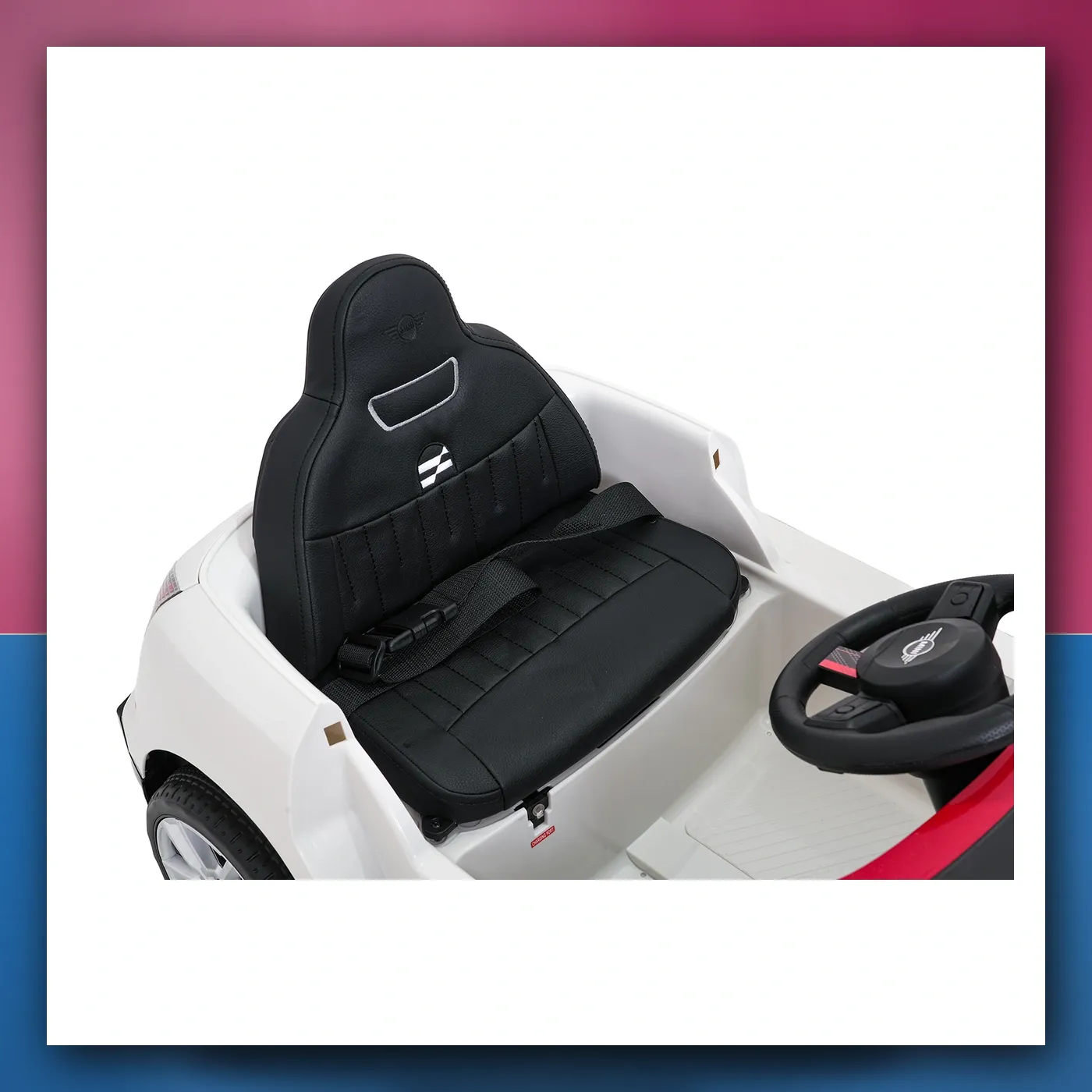 Auto na akumulator Mini Cooper bijeli - slika 1
