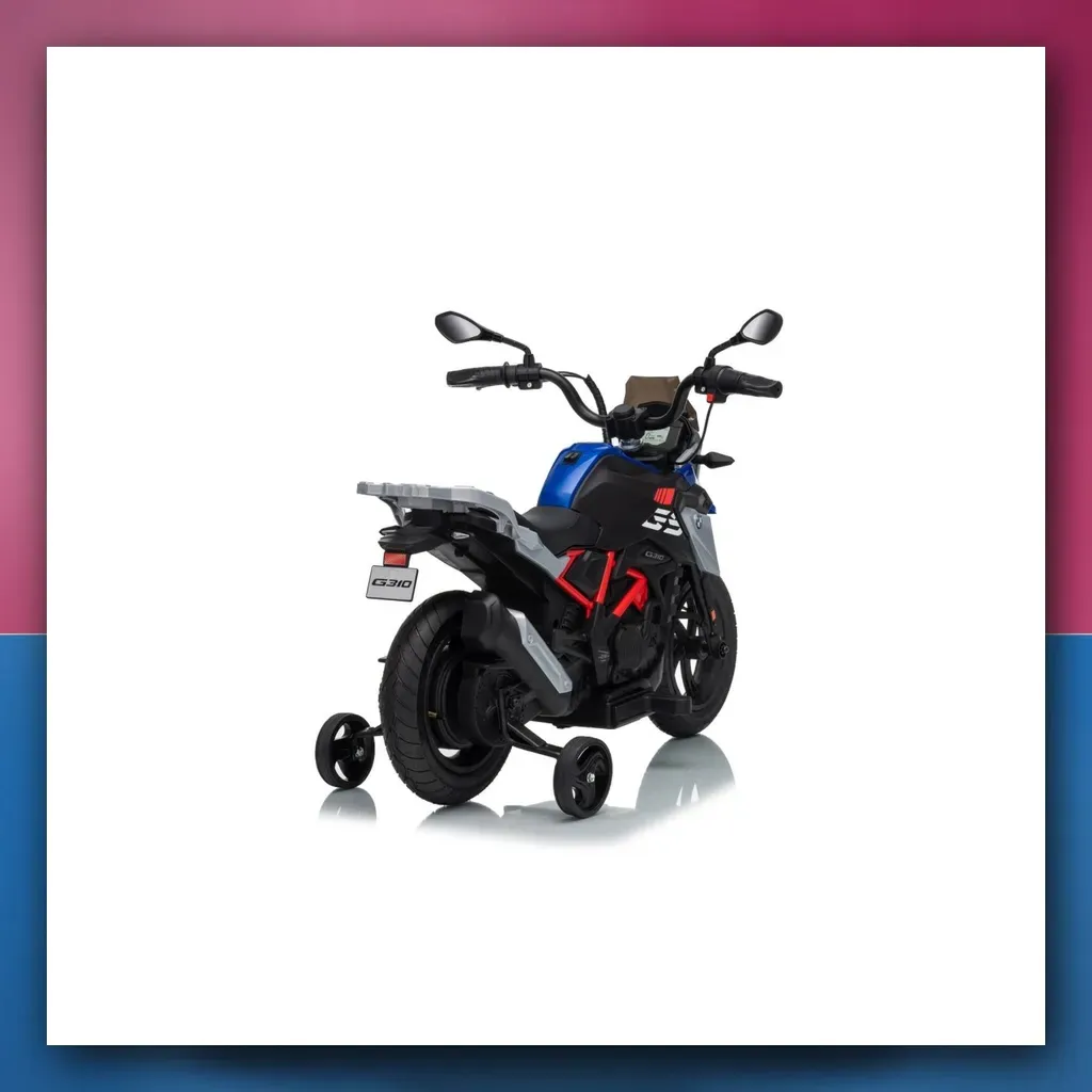 Motocikl na akumulator BMW G310GS plavi - slika 2