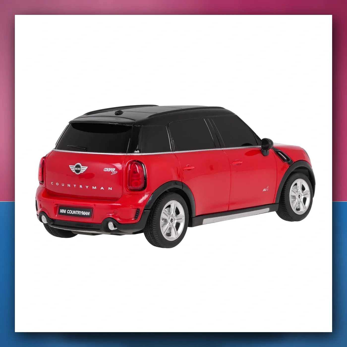 R/C Mini Countryman 1:24, crveni RASTAR