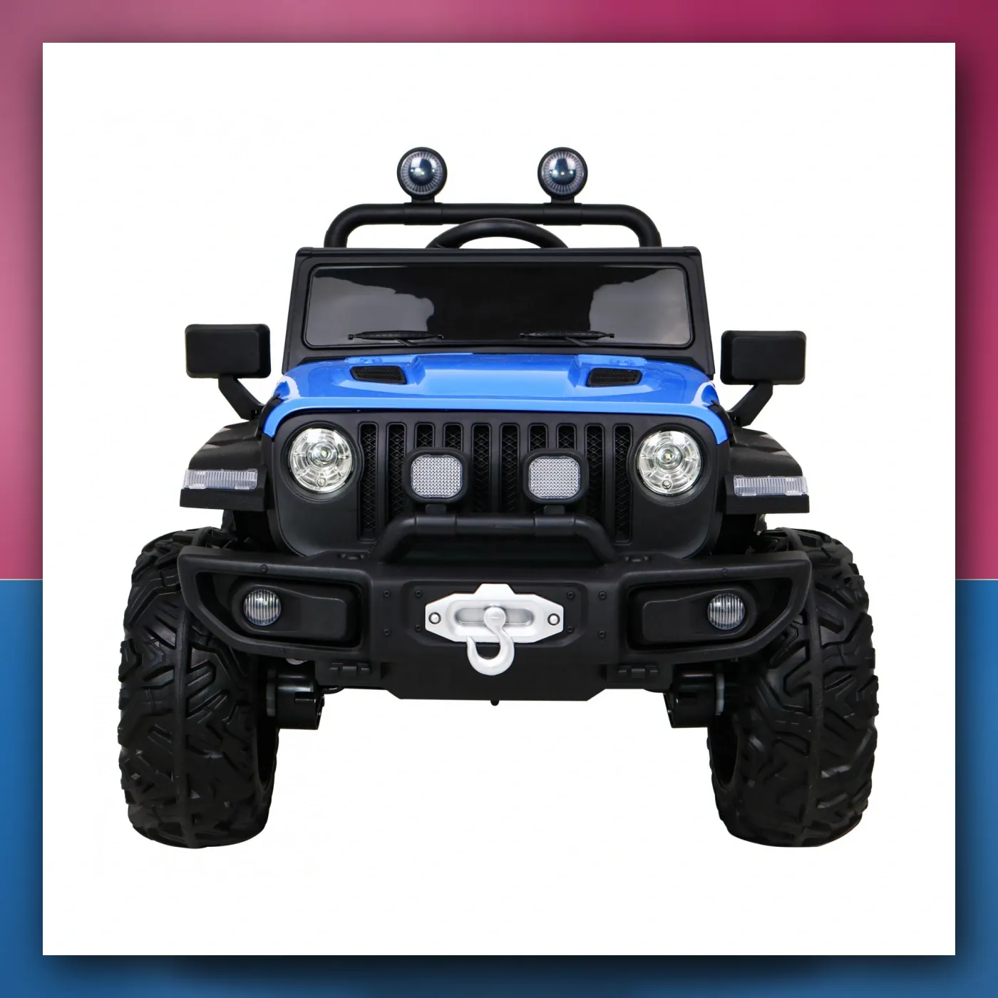 Auto na akumulator Master Of Terain plavi - slika 1