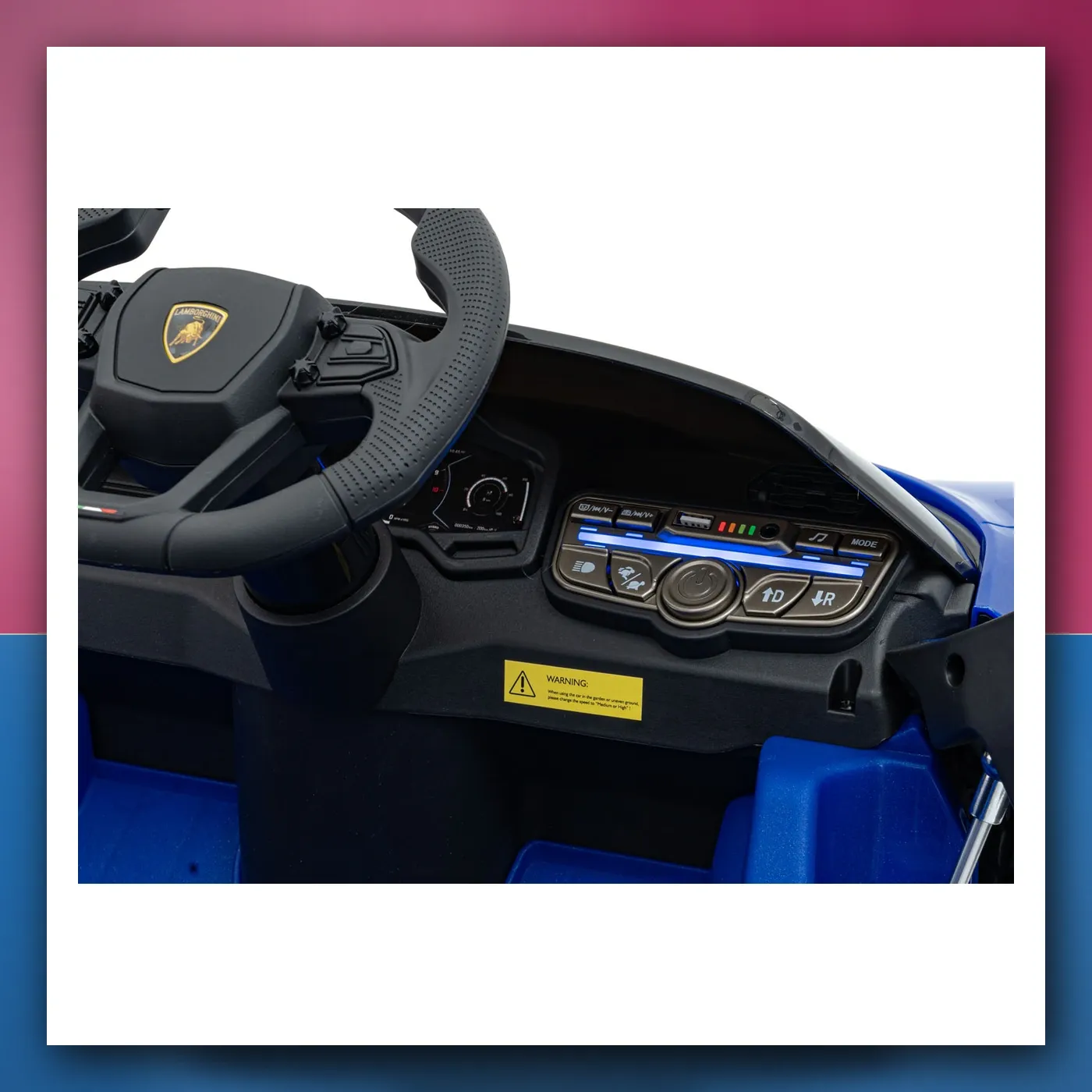 Auto na akumulator Lamborghini Revuelto plavi - slika 1