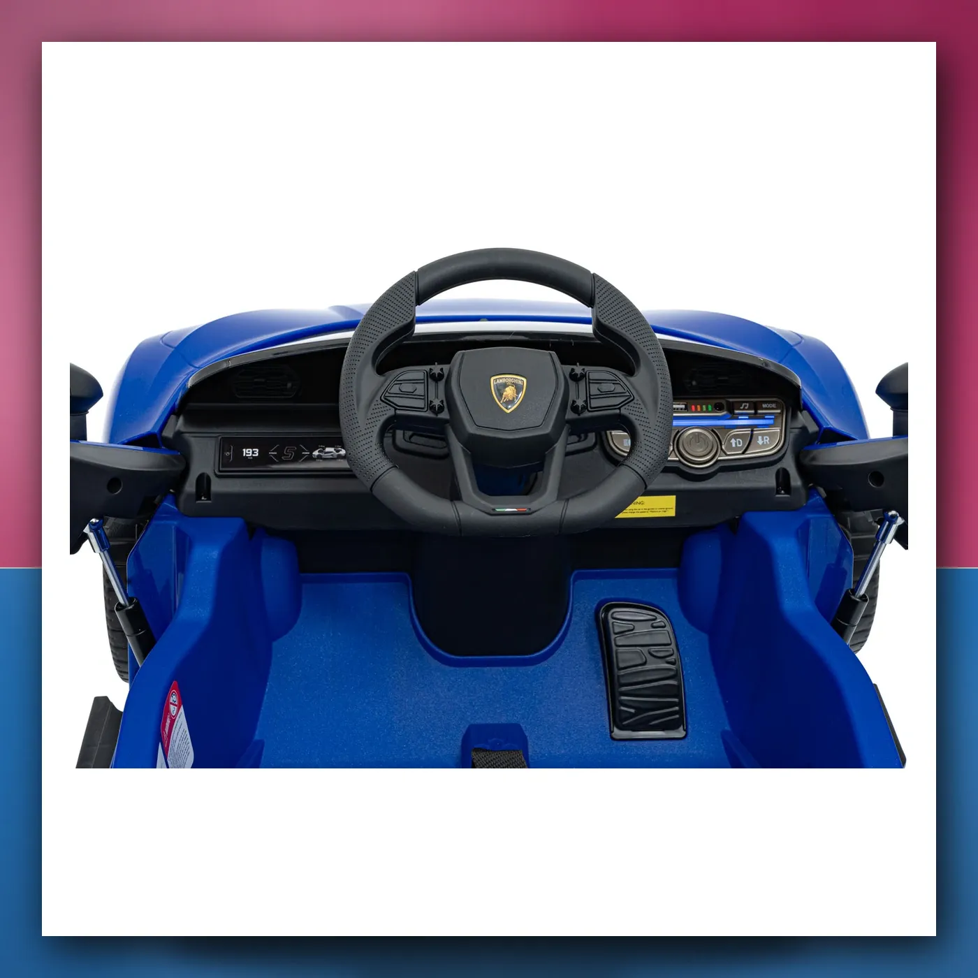 Auto na akumulator Lamborghini Revuelto plavi - slika 1
