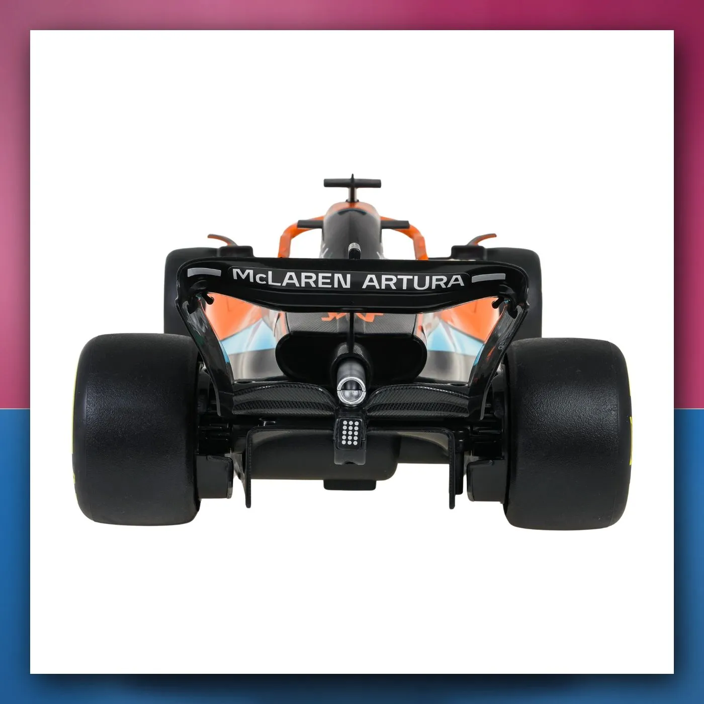 Bolid na daljinsko upravljanje McLaren F1 MCL36 1:12 narančasti RASTAR