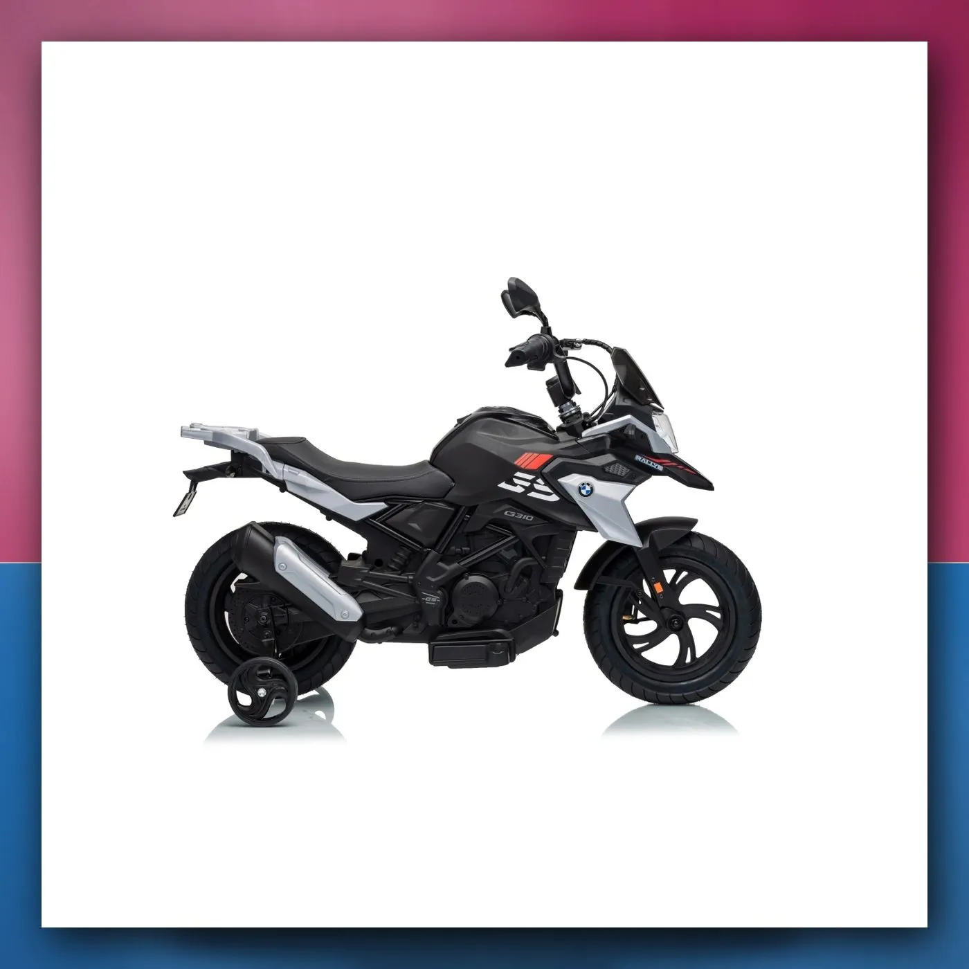 Motocikl na akumulator BMW G310GS crni - slika 1