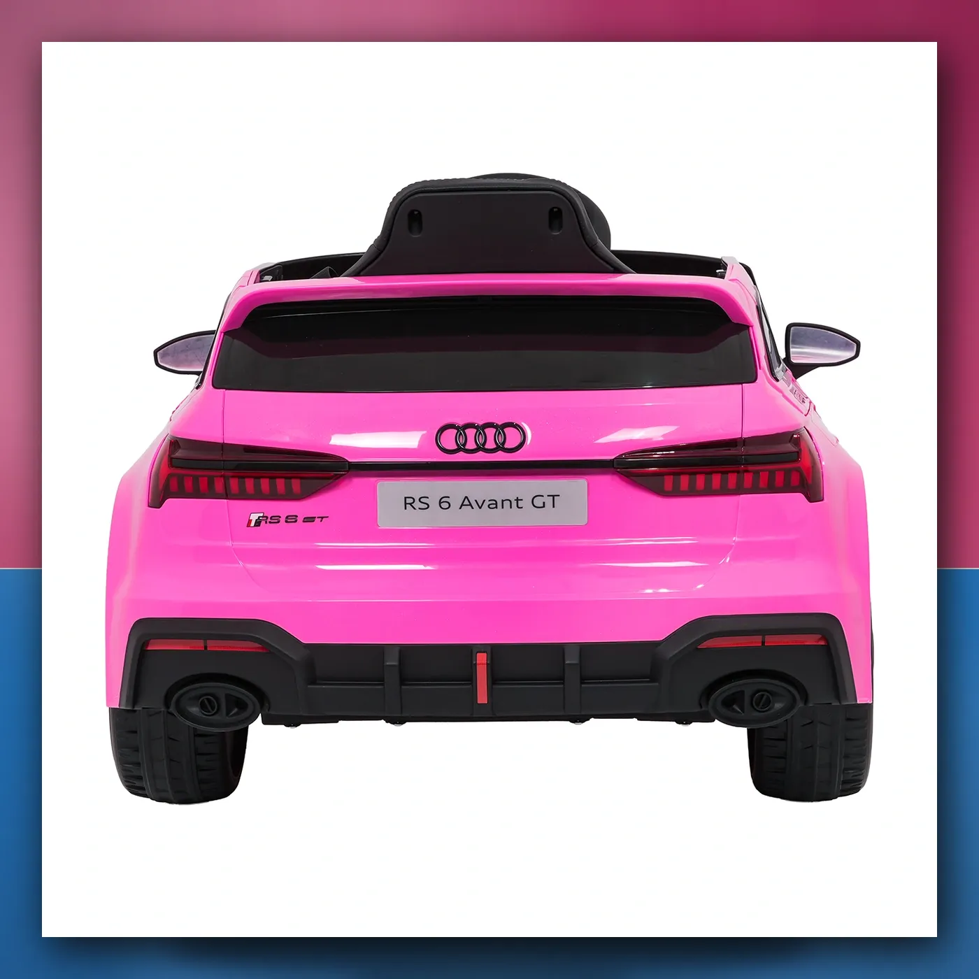 Auto na akumulator Audi RS6 Avant GT ružičasti