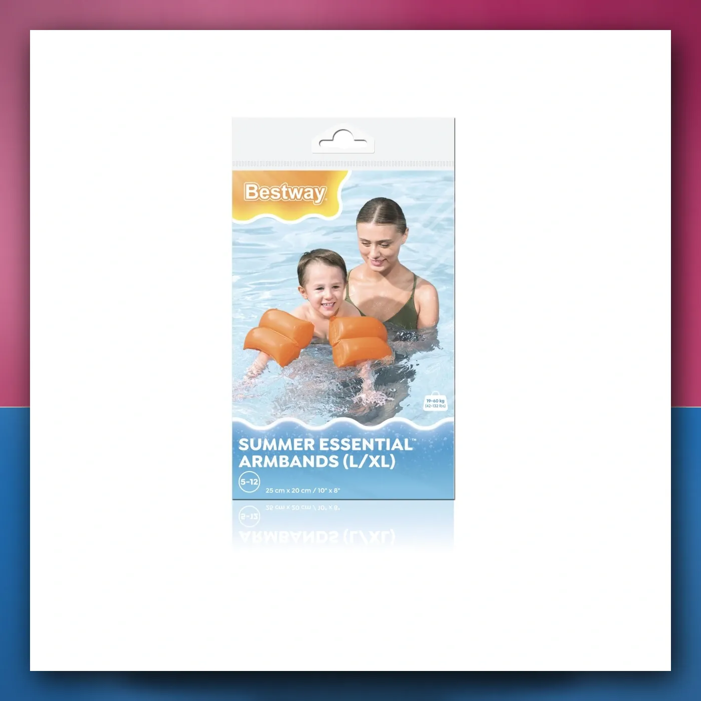 Rukavice za učenje plivanja za djecu narančaste Bestway 25 x 20 cm