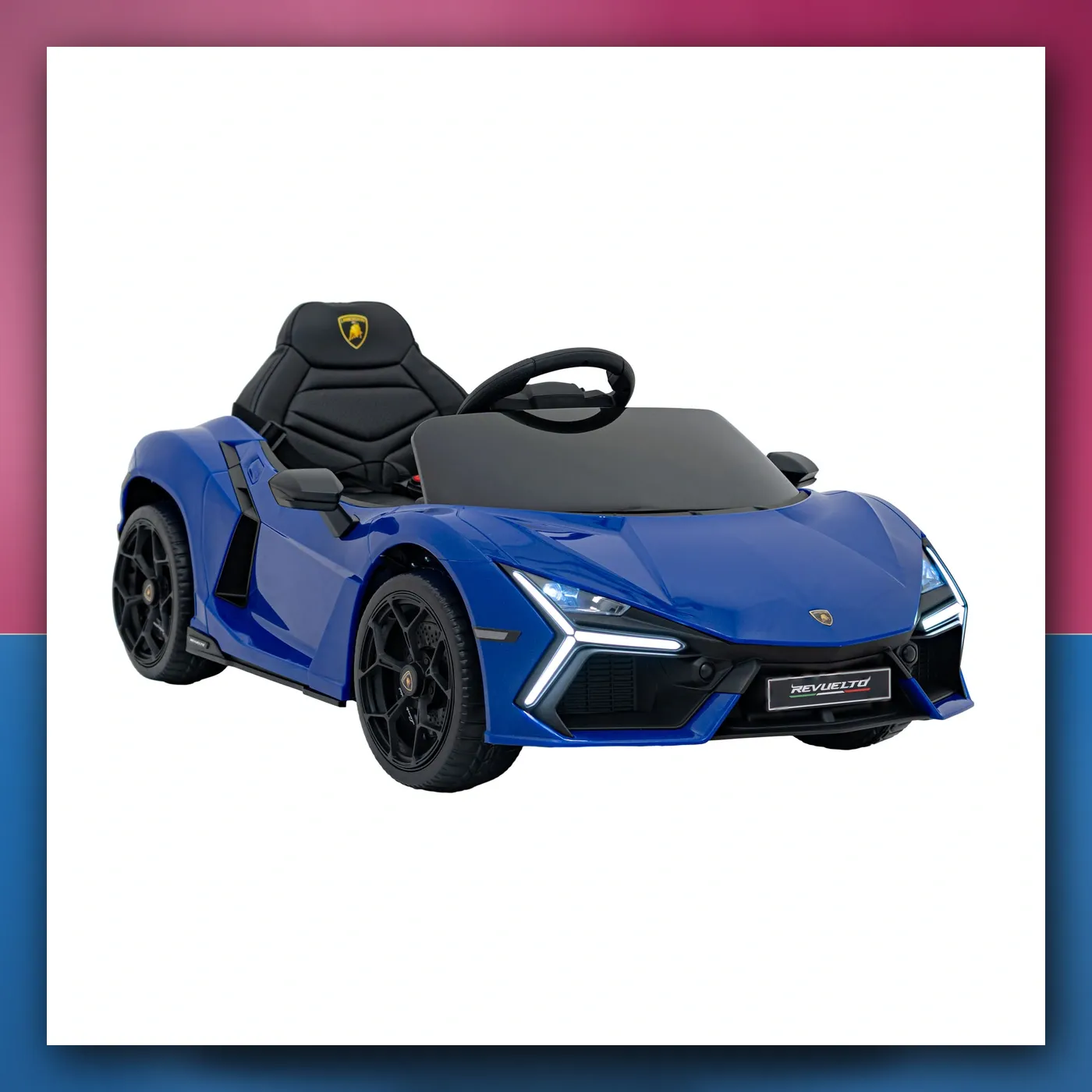 Auto na akumulator Lamborghini Revuelto plavi - slika 1