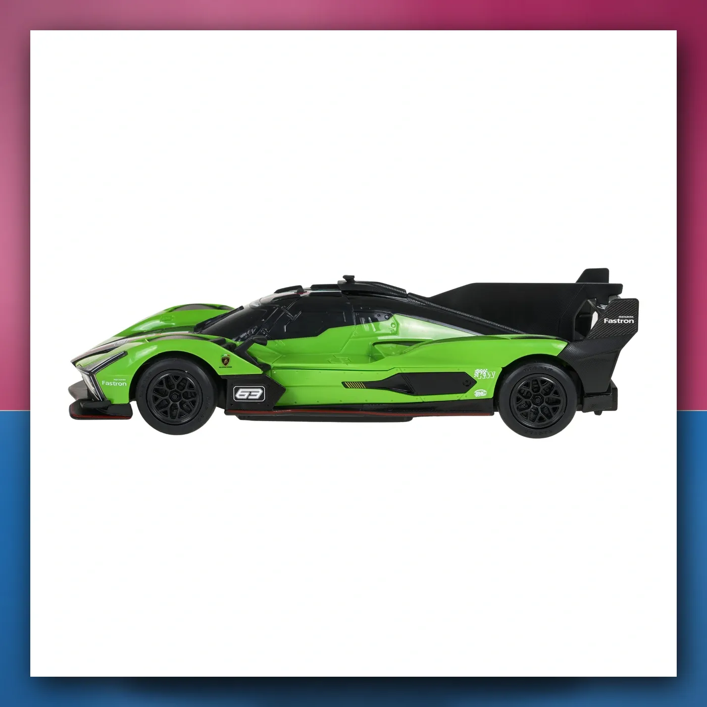 Automobil na daljinsko upravljanje Lamborghini SC63 1:24 zeleni RASTAR - slika 1