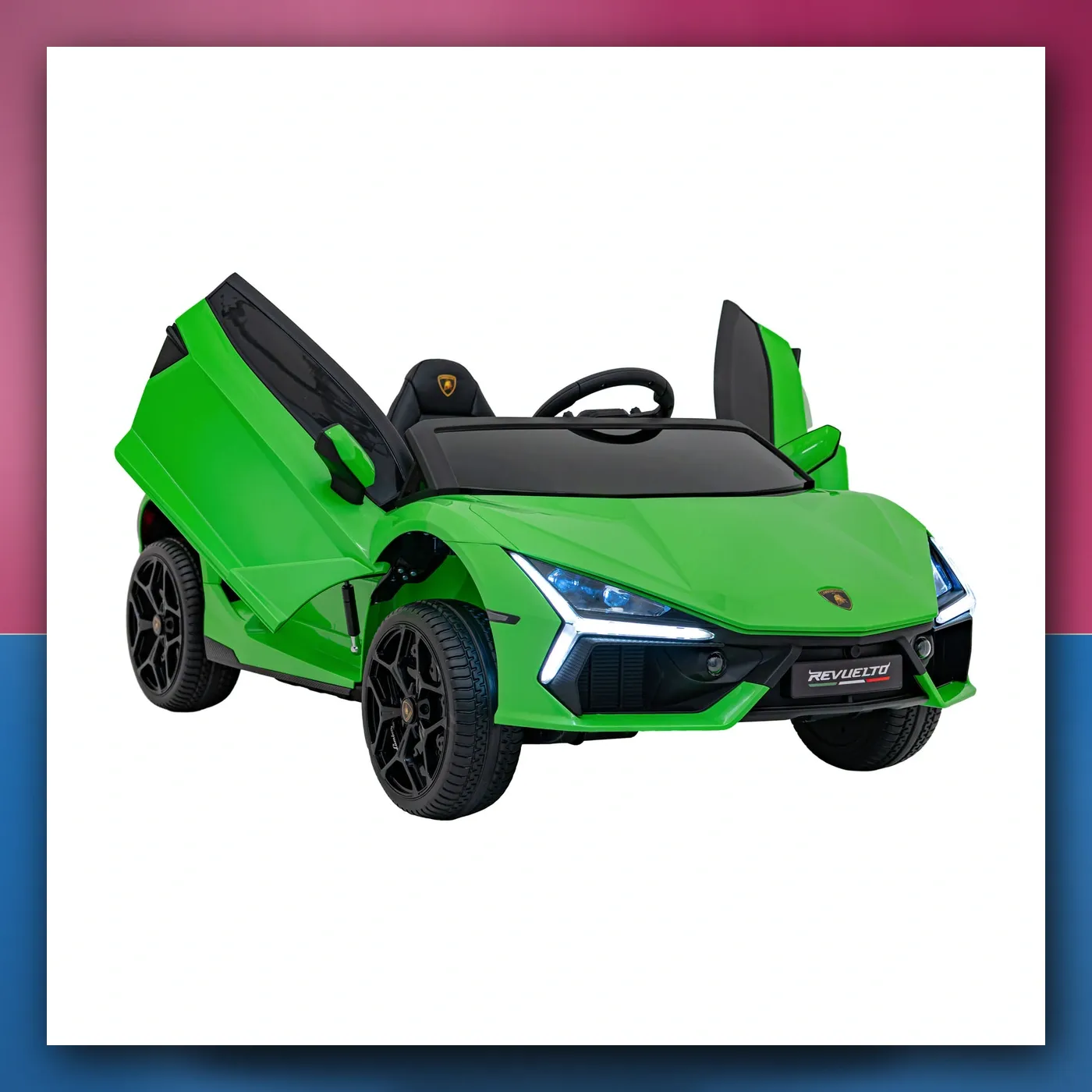 Auto na akumulator Lamborghini Revuelto XL zeleni - slika 1