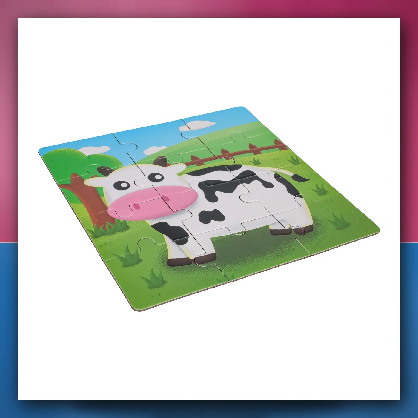 Magnetične Puzzle Životinje + Knjižica - slika 1