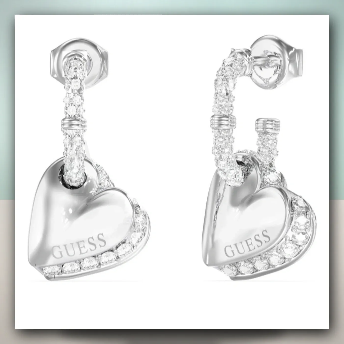 Naušnice Guess JUBE06076JWYGT/U