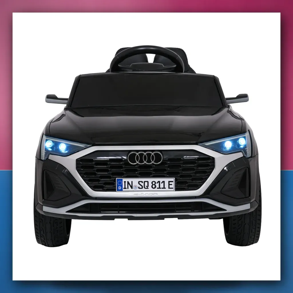 Auto na akumulator Audi SQ8 crni s daljinskim upravljačem 2,4 GHz - slika 2