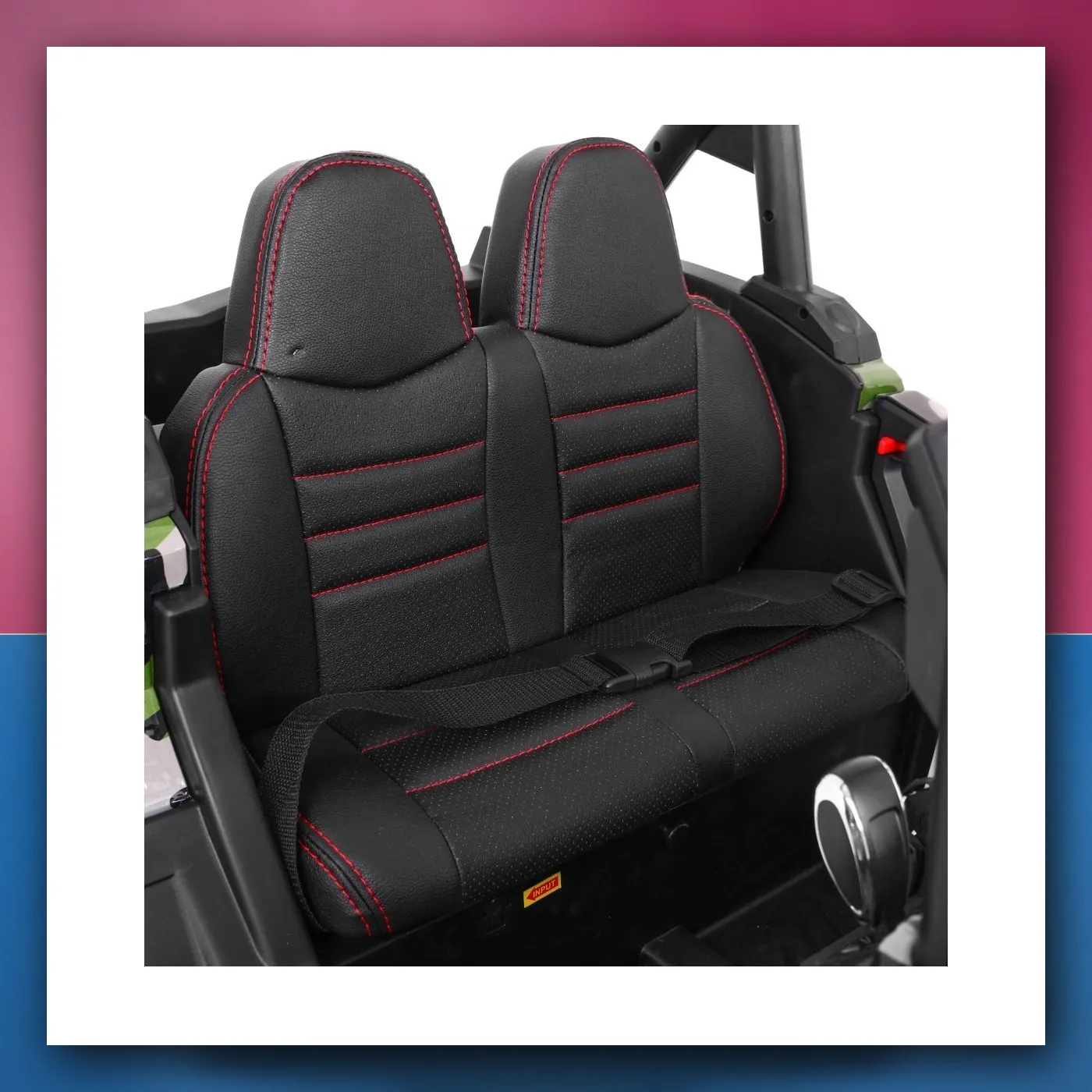 Buggy SuperStar za djecu Moro + Pogon 4x4 + Daljinski upravljač + Prtljažnik + MP3 + LED + Blokada vrata - slika 1