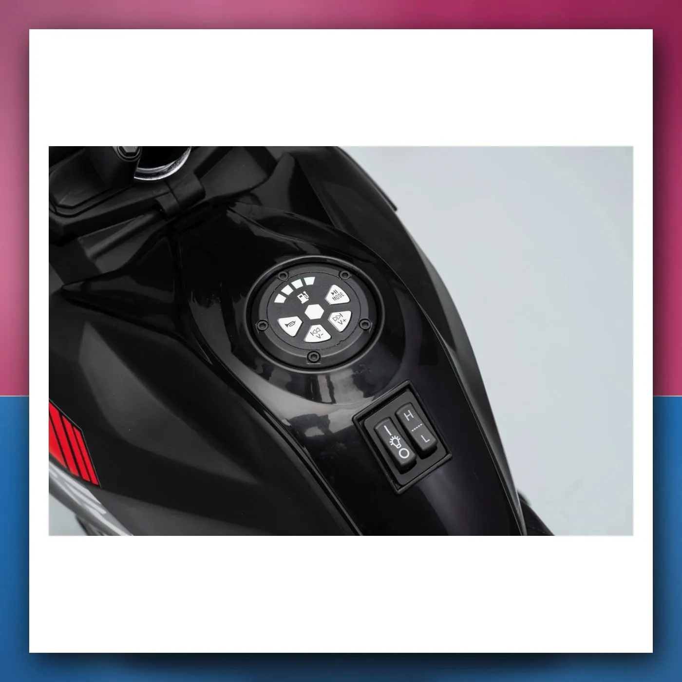 Motocikl na akumulator BMW G310GS crni - slika 1