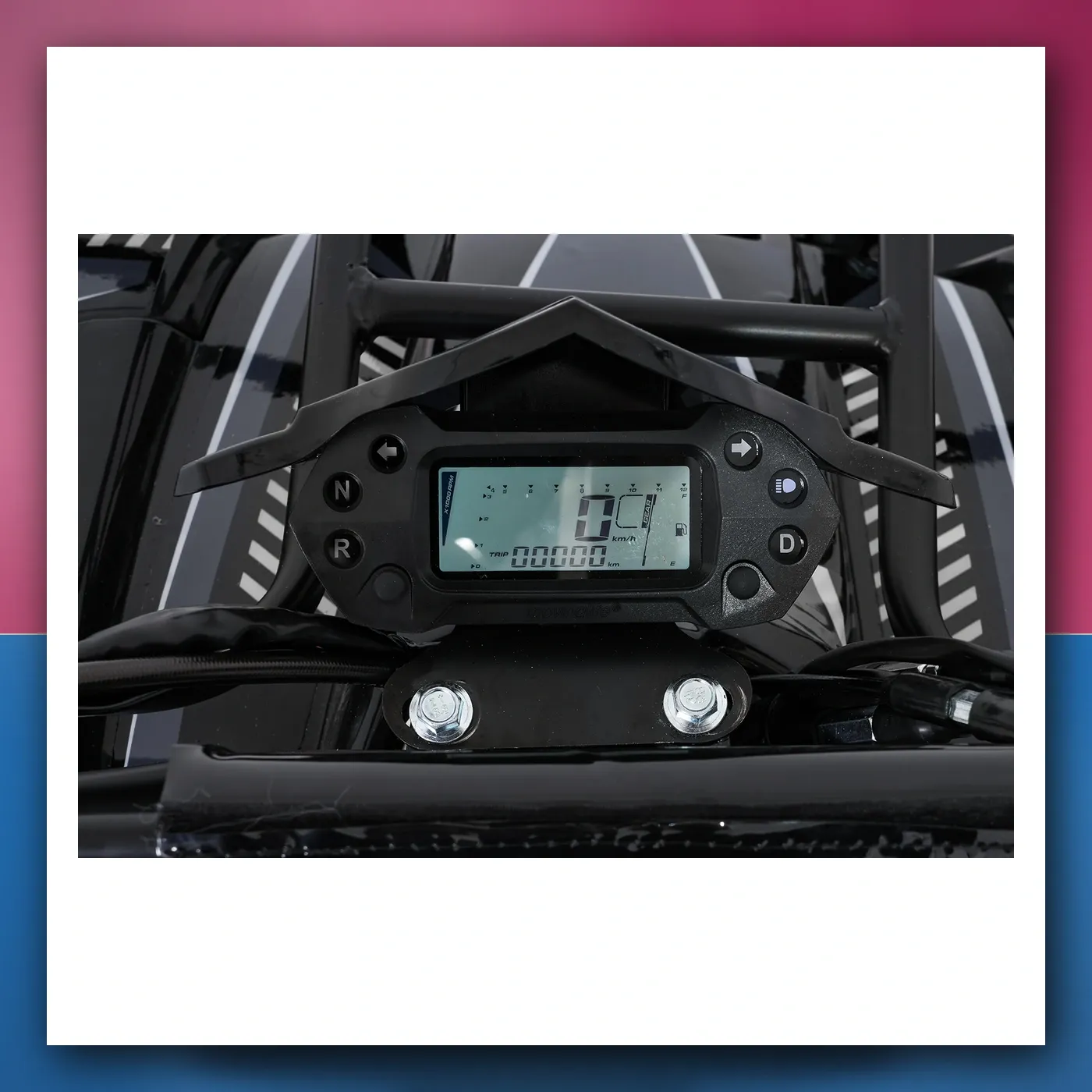 Četverocikl na akumulator Motorni WILDPEAK 110cc crni - slika 1