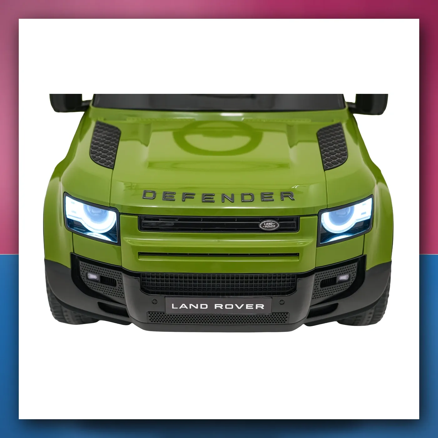 Auto na akumulator Land Rover Defender zeleni