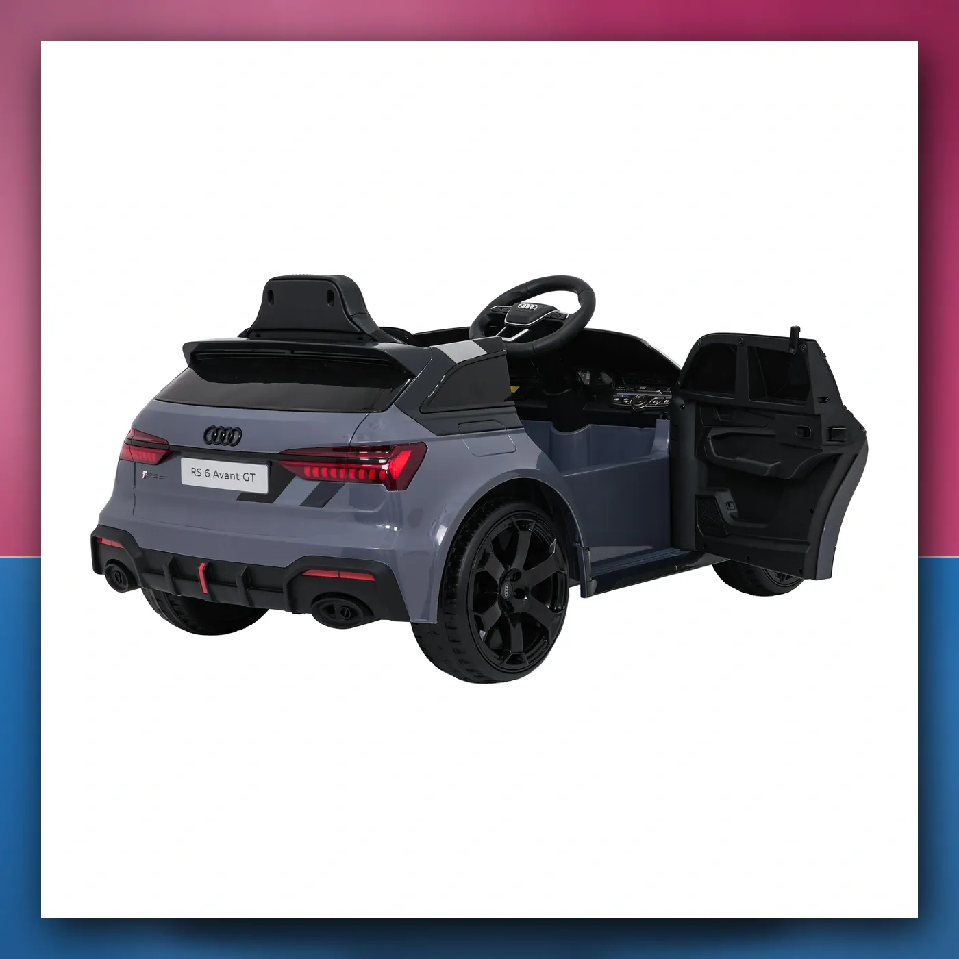 Auto na akumulator Audi RS6 Avant GT sivi