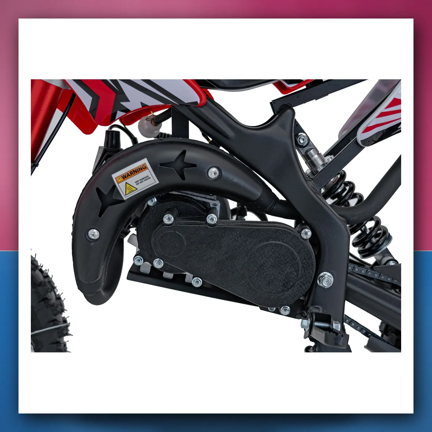Motor na akumulator Motorni 49CC STORM crveni - slika 1