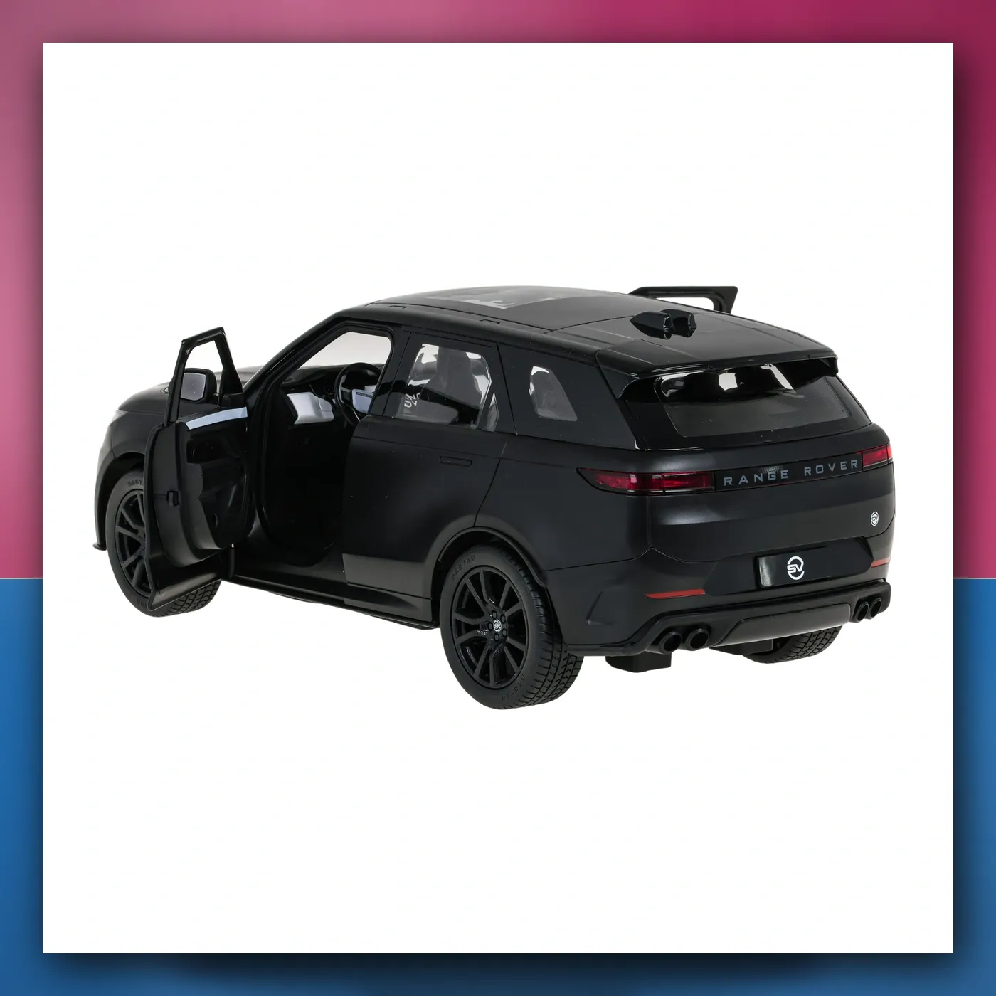 Automobil na daljinsko upravljanje Range Rover Sport SV 1:14 crni RASTAR