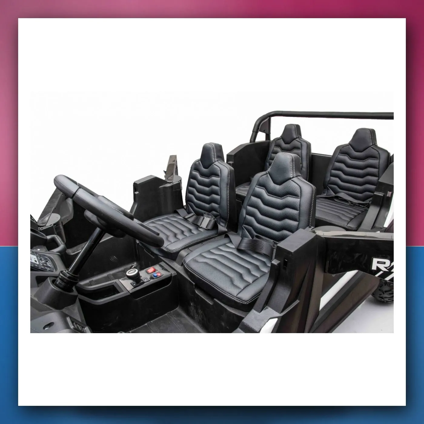 Buggy ATV RACING UTV2000 za 4 osobe na akumulator s Li-ion baterijom, zeleni