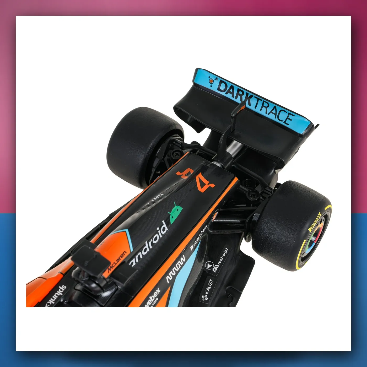 Metalni automobil McLaren F1 MCL36 1:24 narančasti RASTAR