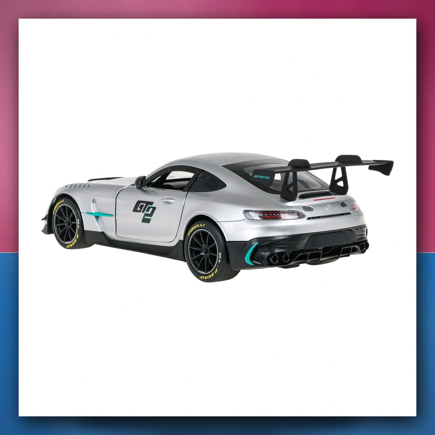RC autić 1: 14 Mercedes - AMG GT2 Siv RASTAR - slika 1
